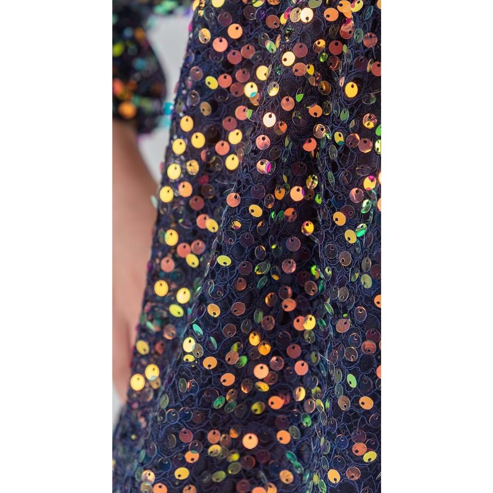 Likio Vintage Payet Kız Çocuk Abiye M00739