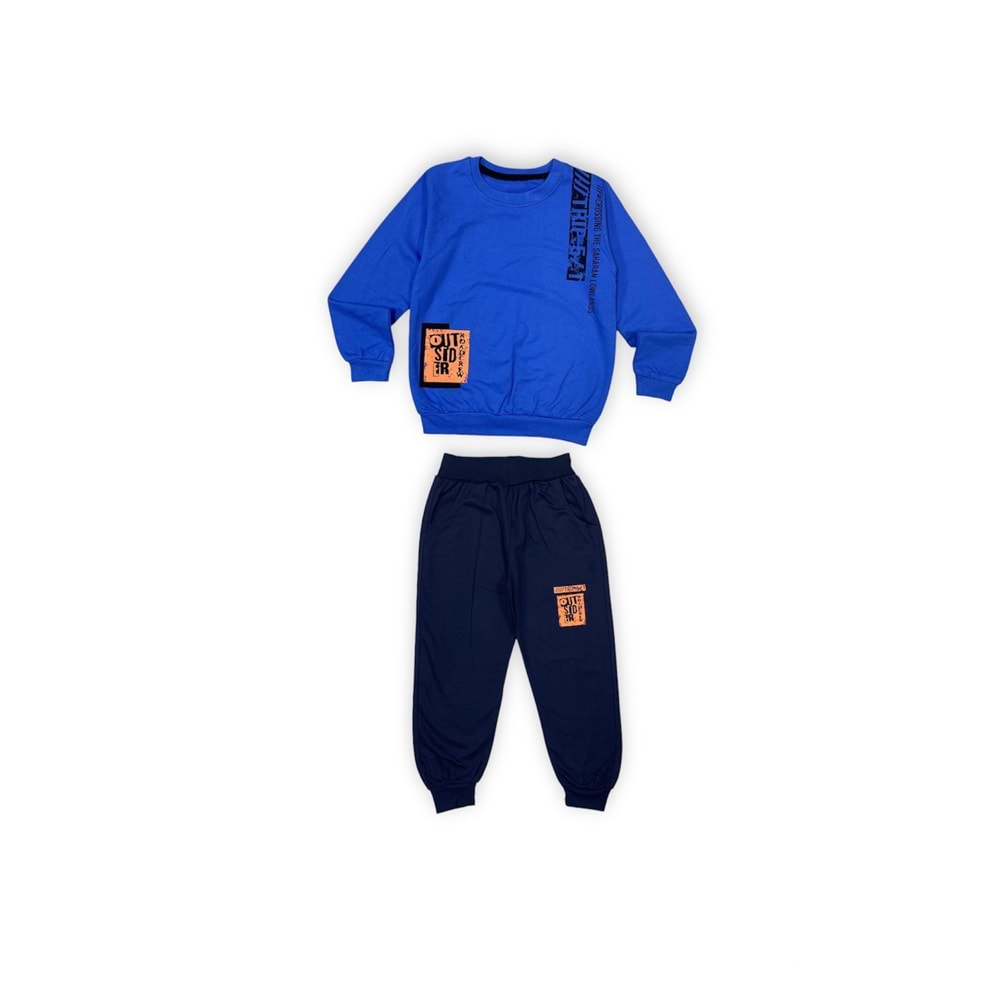 İkiiplik Unisex Çocuk Eşofman Takım MNK0553