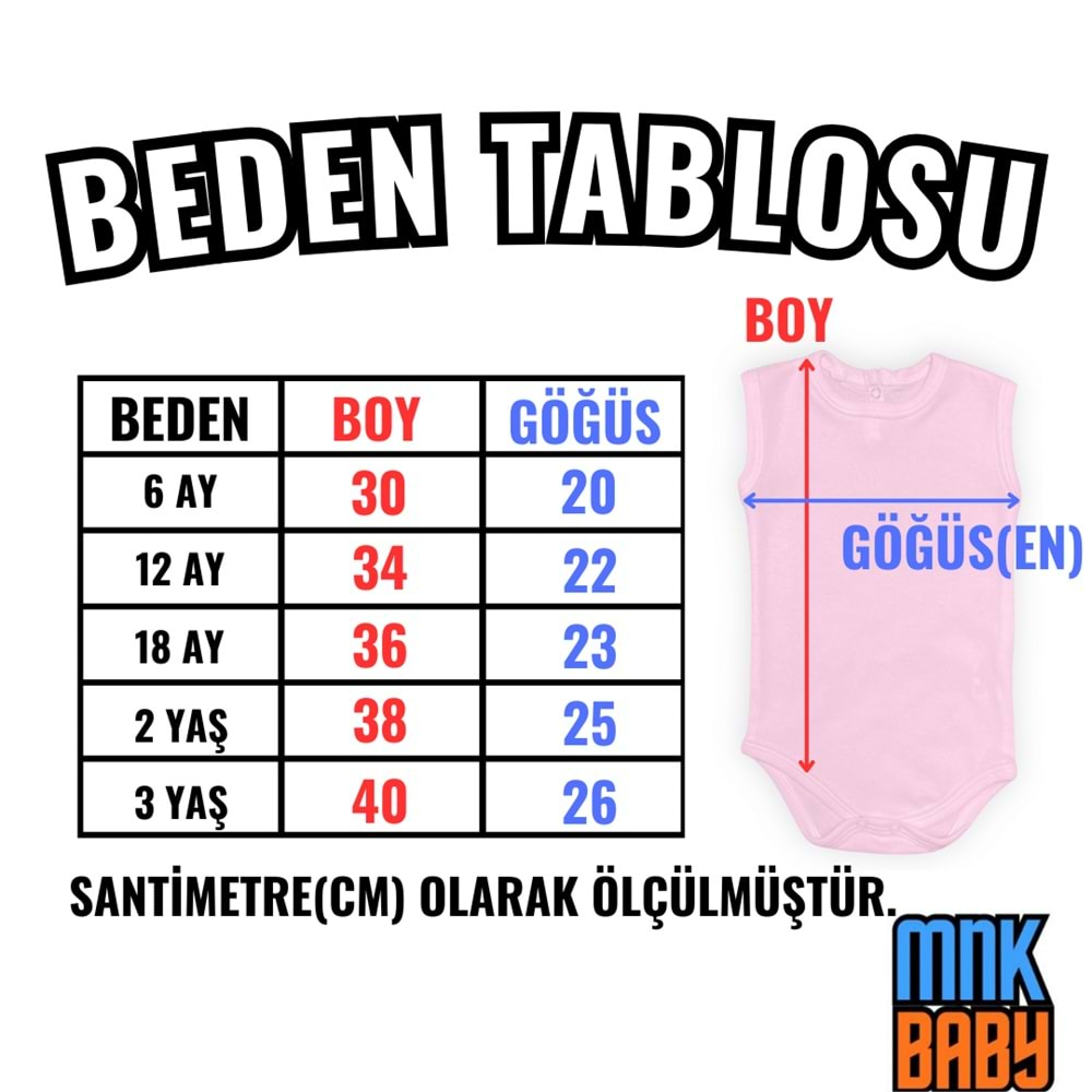 En Azından Babam Kadar Kurnazım Bebek Çıtçıtlı Body MNK0628