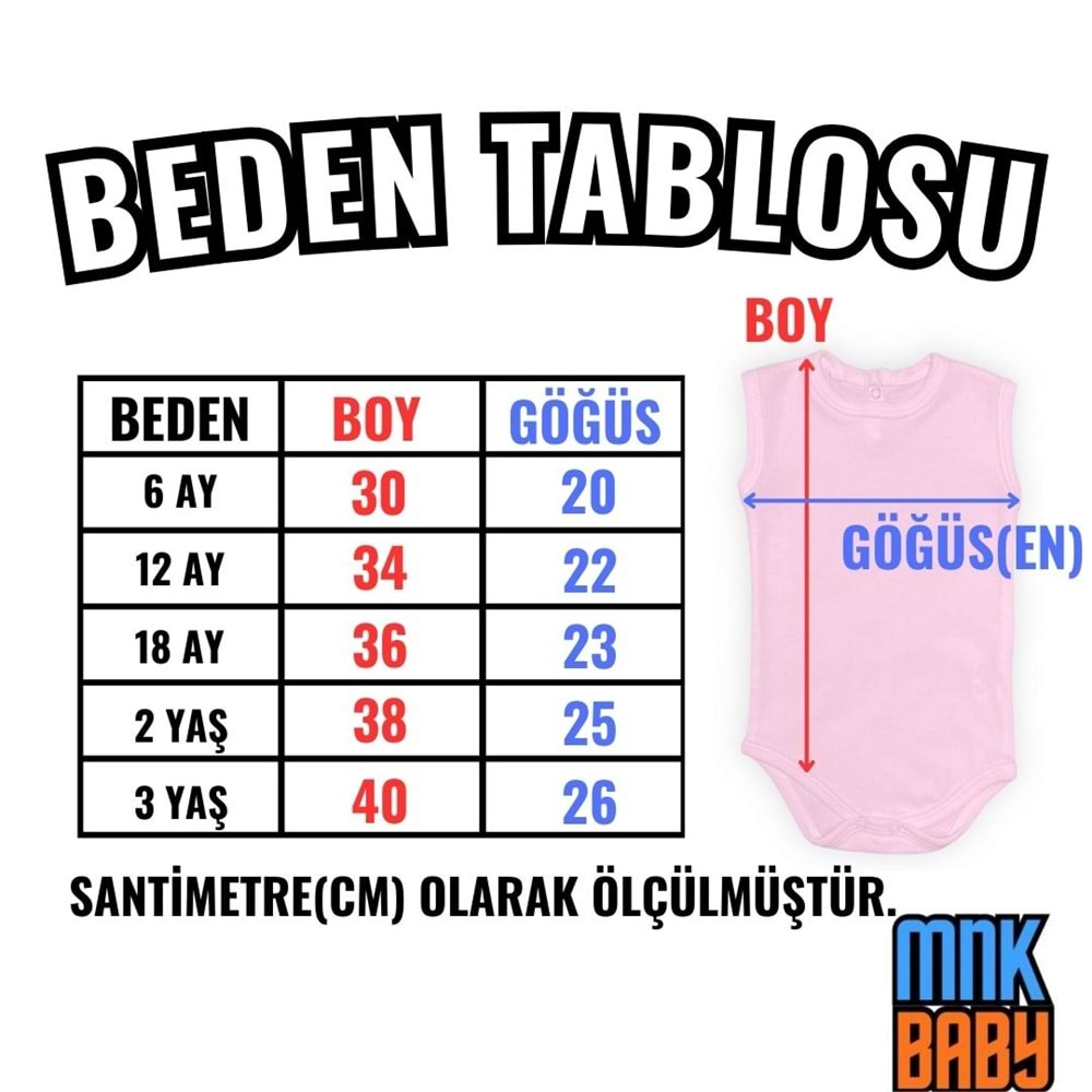 Açım Ben Kedi Baskılı Bebek Uzun Kol Body Zıbın Çıtçıtlı Badi MNK0631