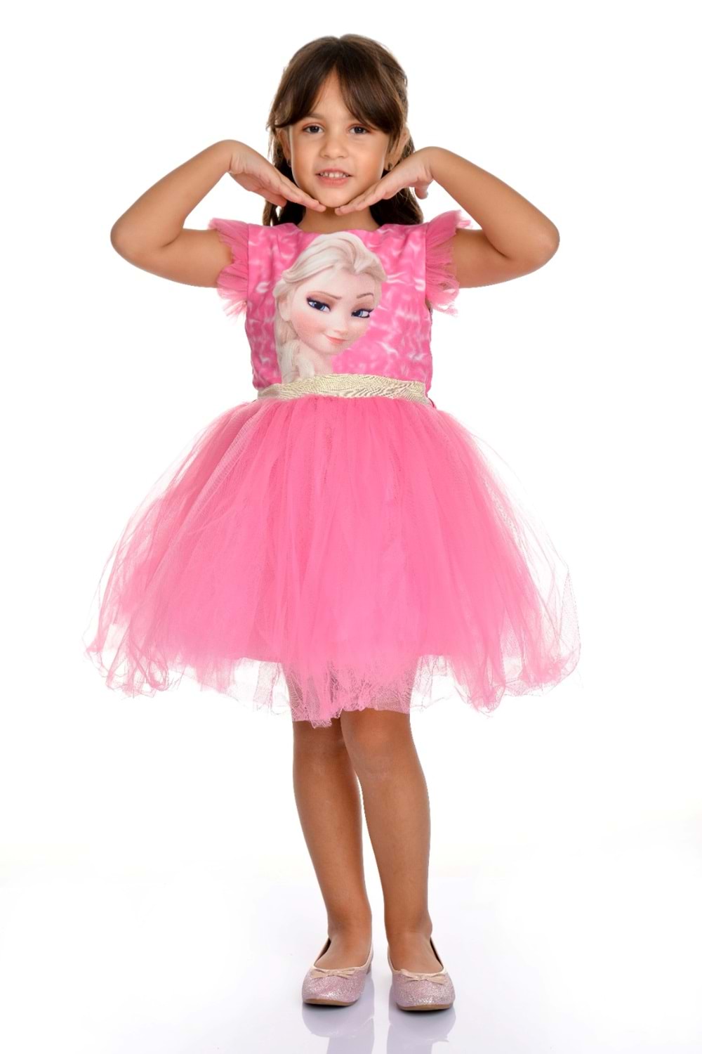 Kız Çocuk Parti Kostüm Elbisesi M00674