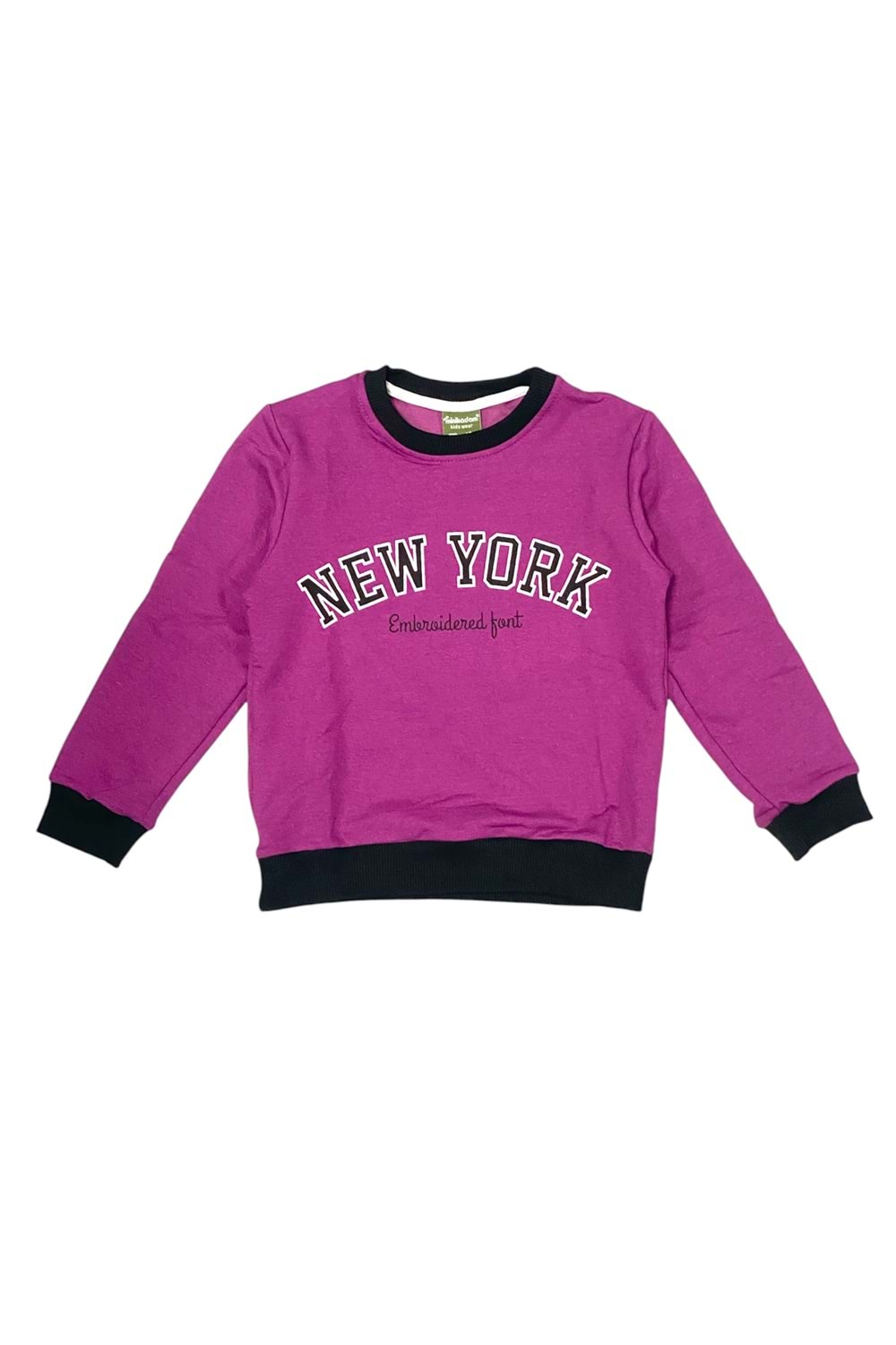 New York Baskılı Kız Çocuk Eşofman M00693