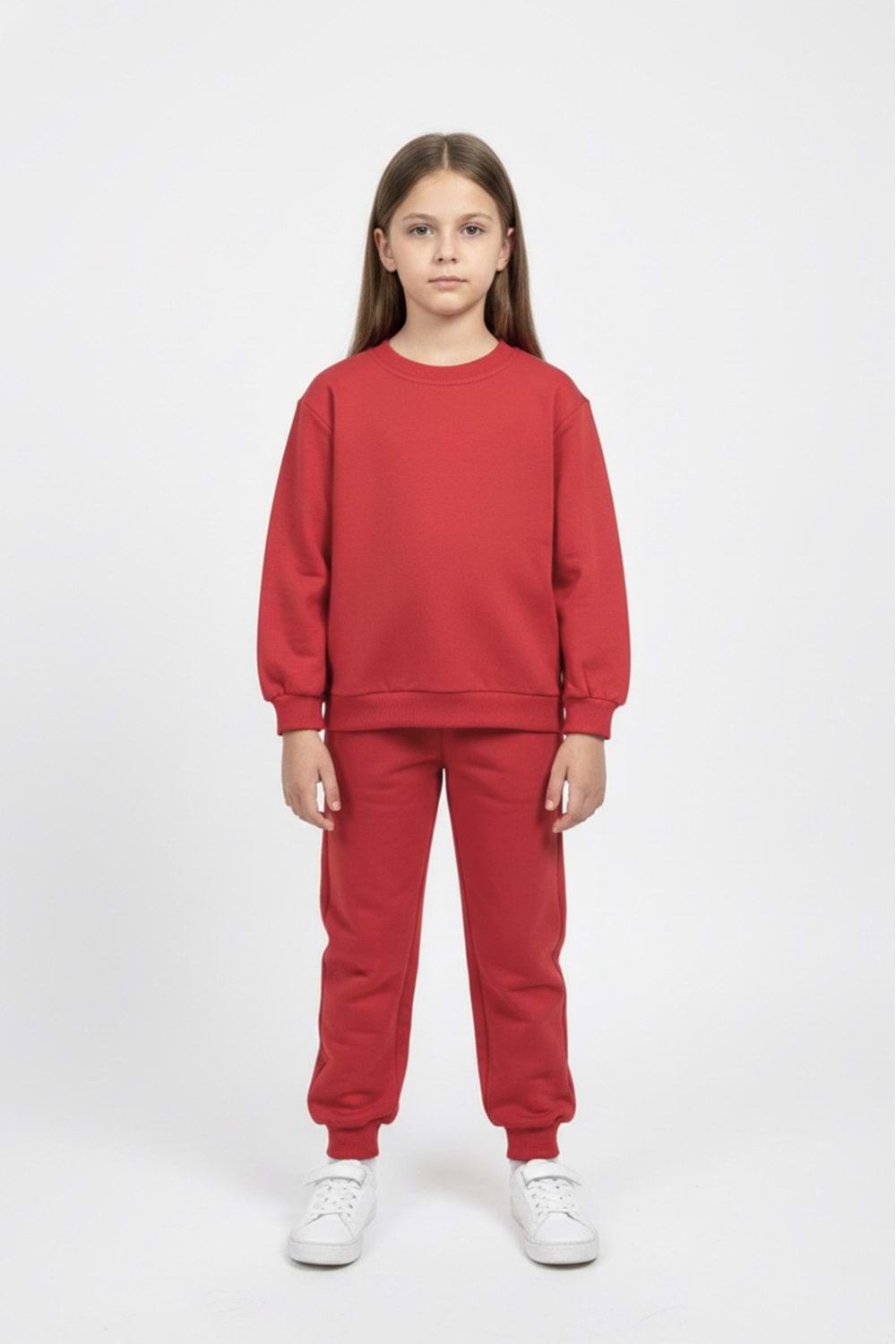 Basic Cepli Kız-Erkek Mevsimlik Çocuk Eşofman Takımı M00776