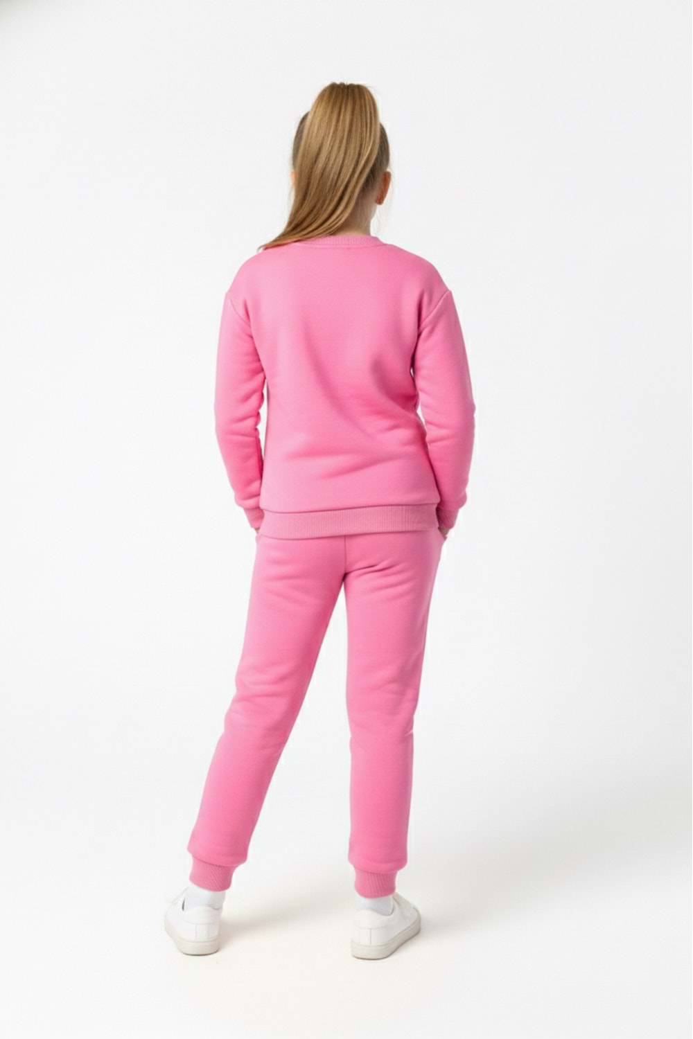 Basic Cepli Kız-Erkek Mevsimlik Çocuk Eşofman Takımı M00776