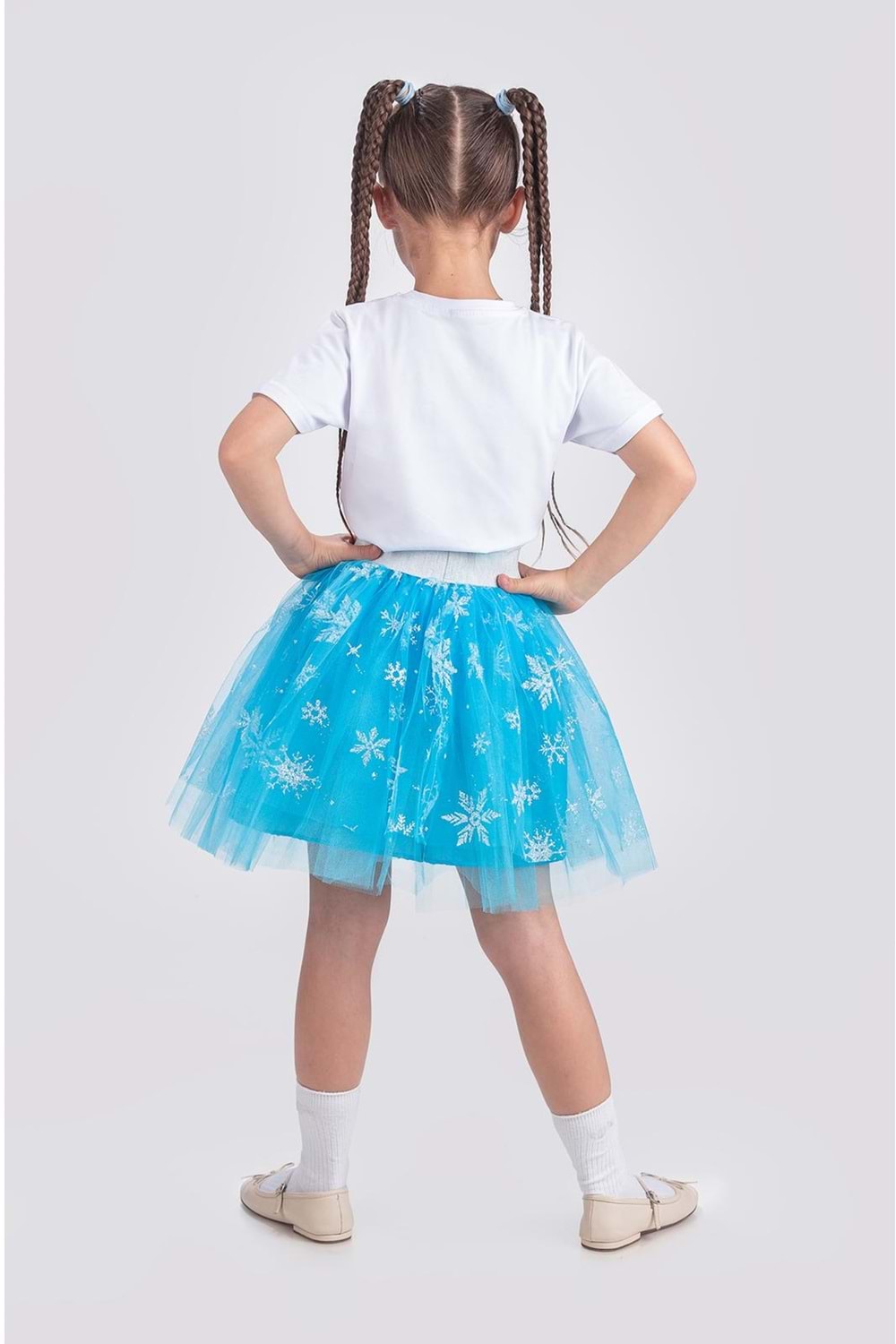 Tütü Kartanesi Baskılı Parti Etek M00779