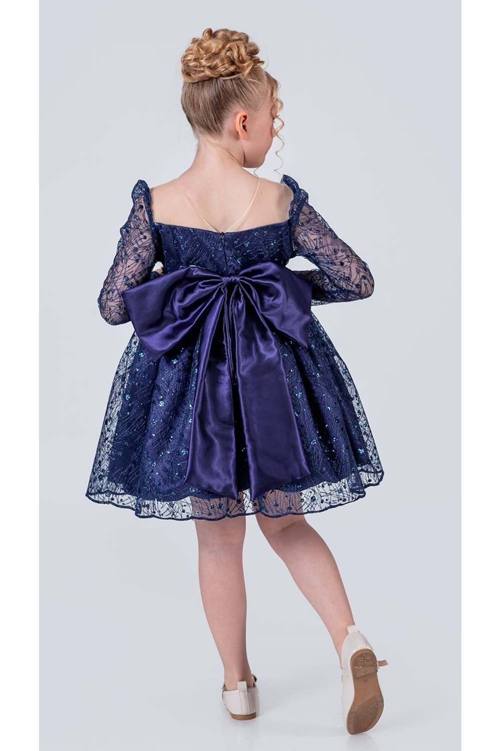 Ruche Lipa Kız Çocuk Abiye M00783