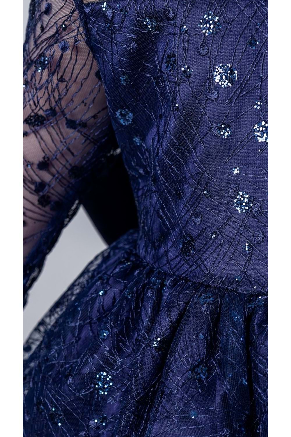 Ruche Lipa Kız Çocuk Abiye M00783