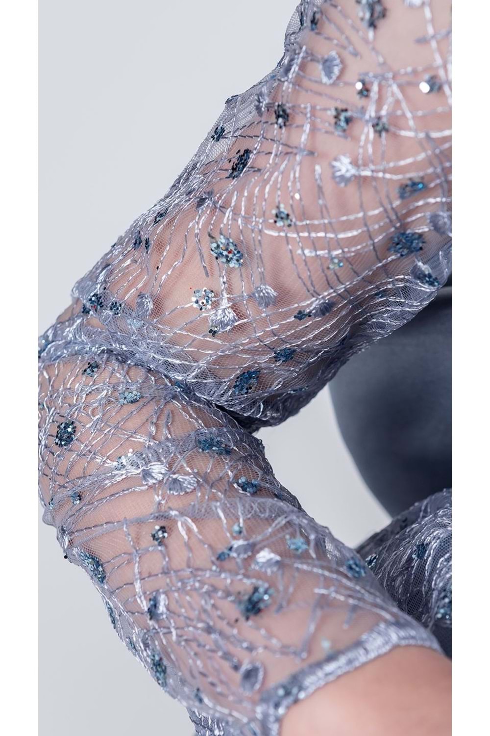 Ruche Lipa Kız Çocuk Abiye M00783