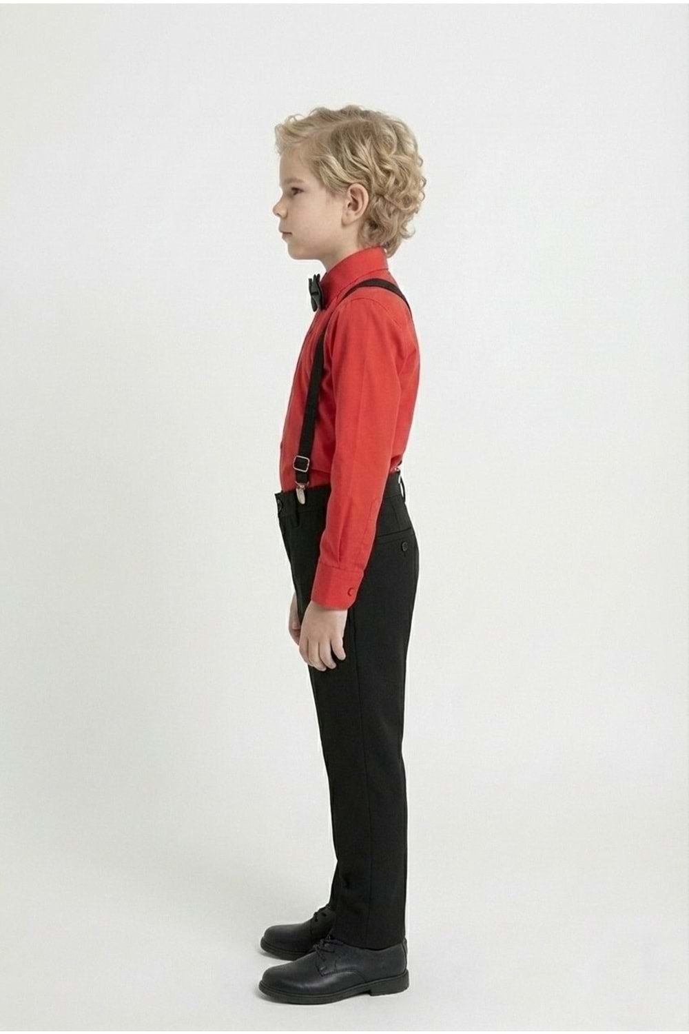 Renkli Gömlekli Erkek Çocuk Takım M00788