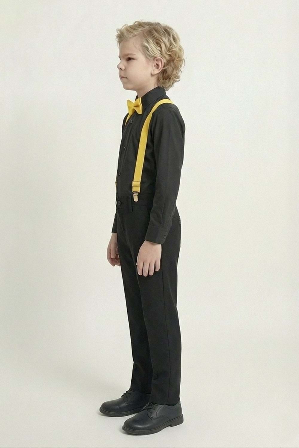 Renkli Gömlekli Erkek Çocuk Takım M00788