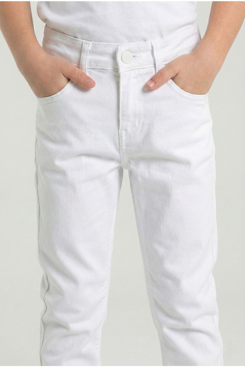 Gabardin Fermuarlı Cepli Erkek Çocuk Pantolon M00790