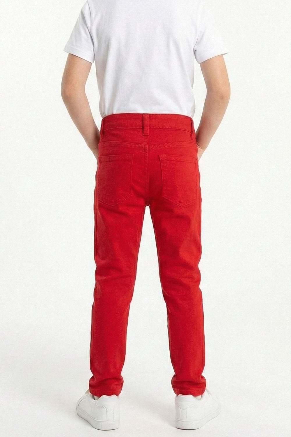 Gabardin Fermuarlı Cepli Erkek Çocuk Pantolon M00790