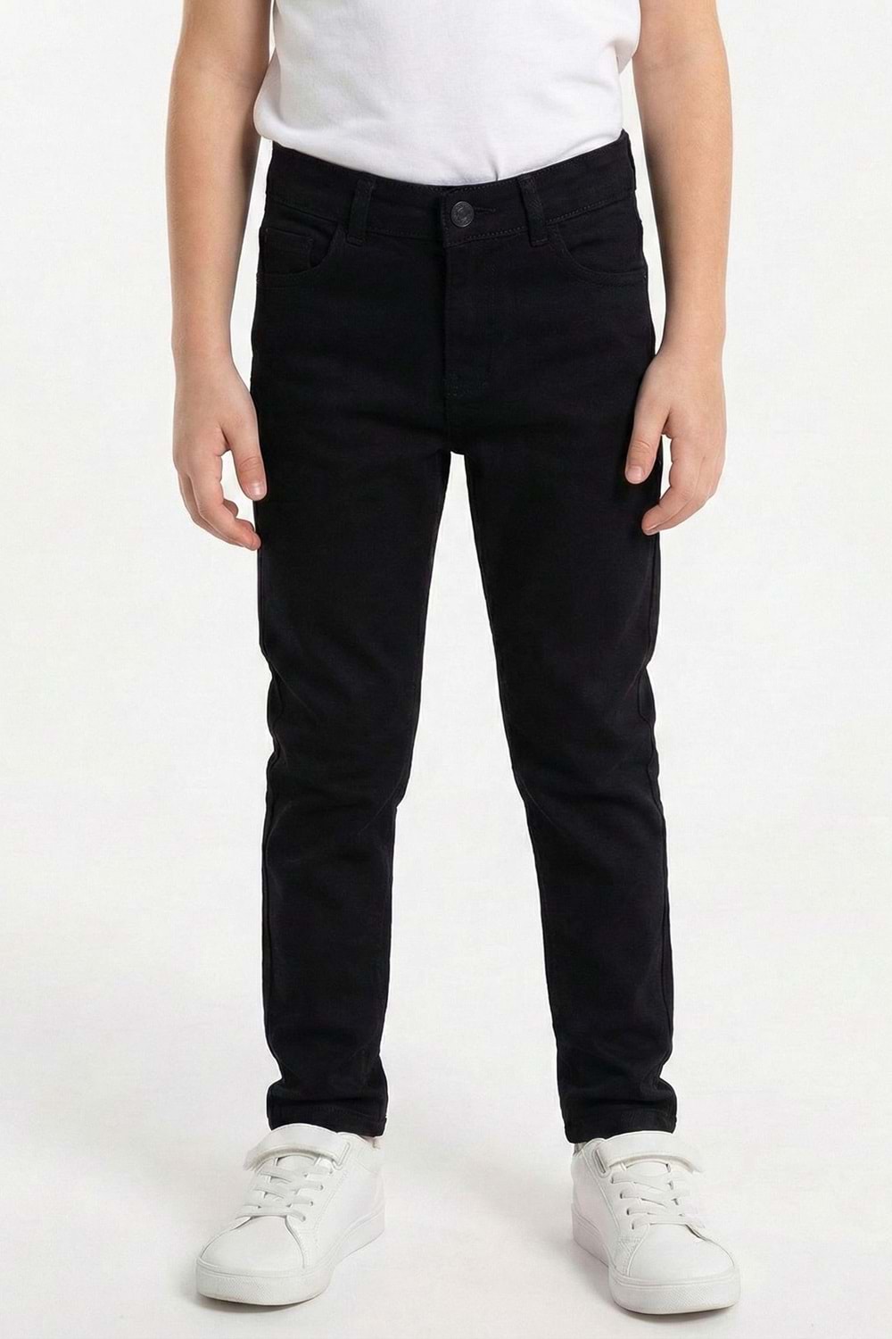 Gabardin Fermuarlı Cepli Erkek Çocuk Pantolon M00790