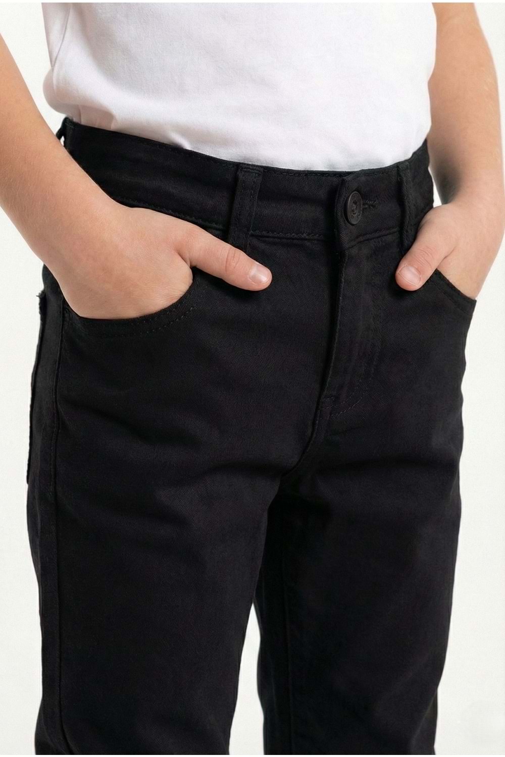 Gabardin Fermuarlı Cepli Erkek Çocuk Pantolon M00790