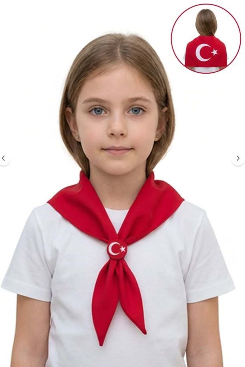 Ay Yıldızlı Çocuk Bayram Fuları M00804