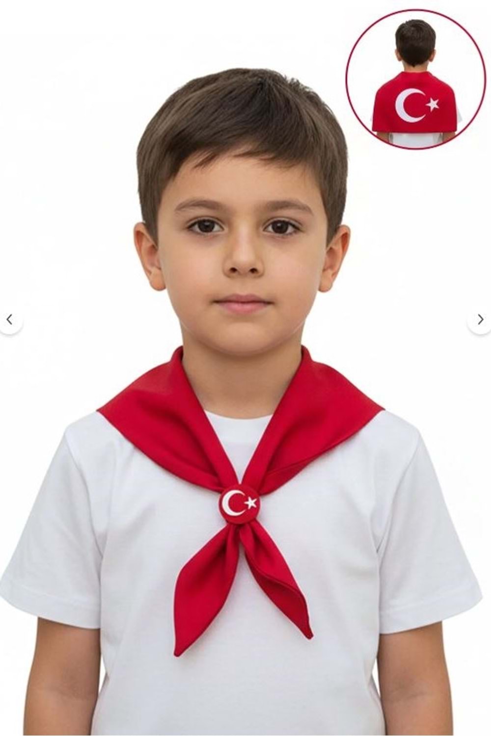 Ay Yıldızlı Çocuk Bayram Fuları M00804