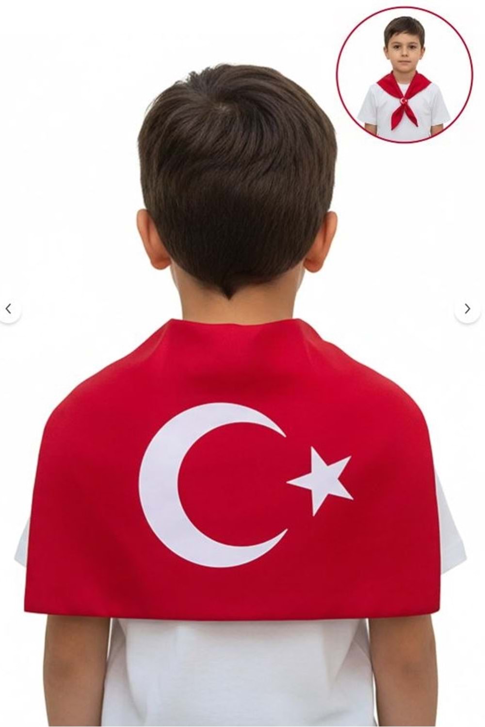 Ay Yıldızlı Çocuk Bayram Fuları M00804
