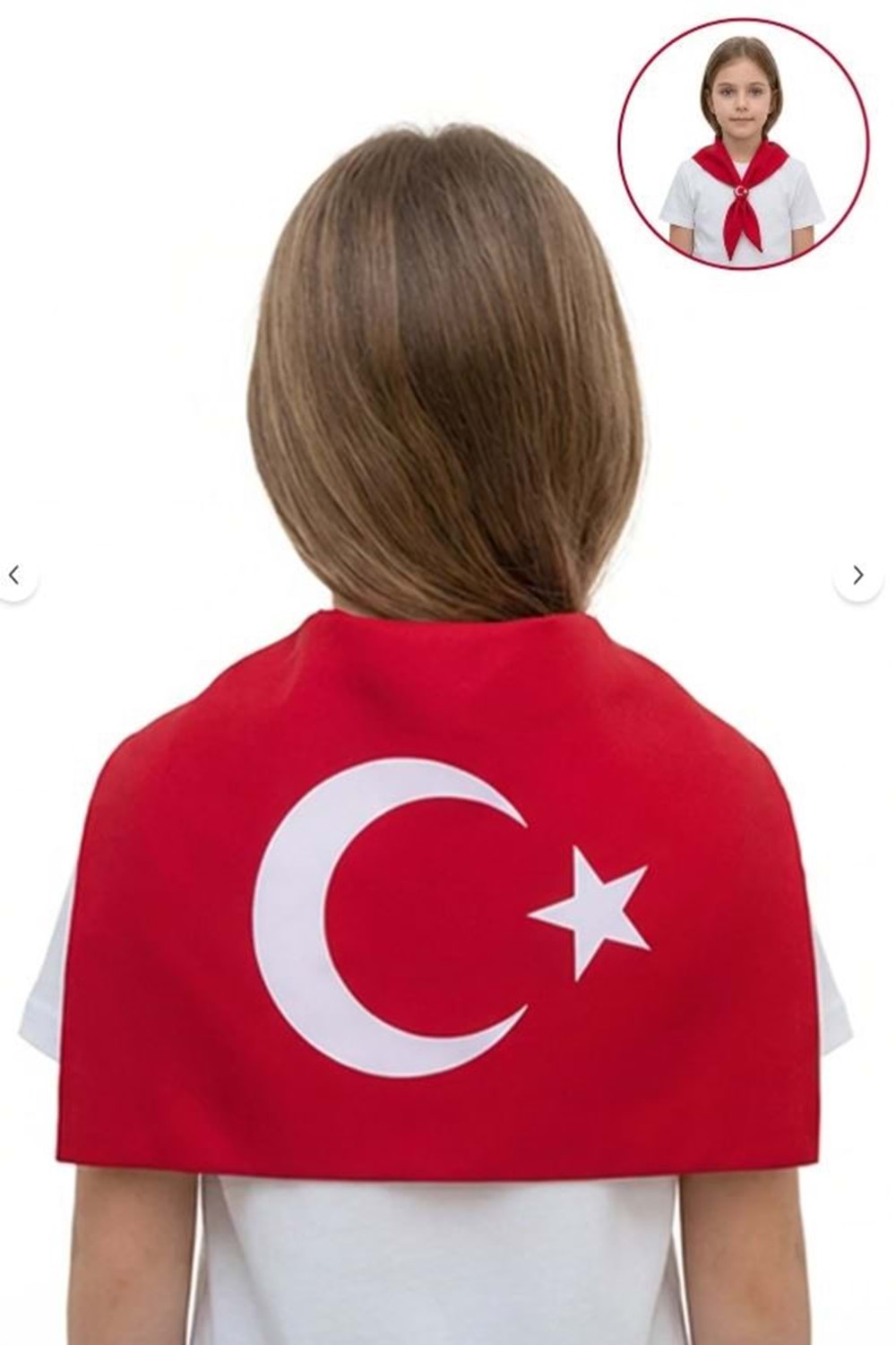 Ay Yıldızlı Çocuk Bayram Fuları M00804