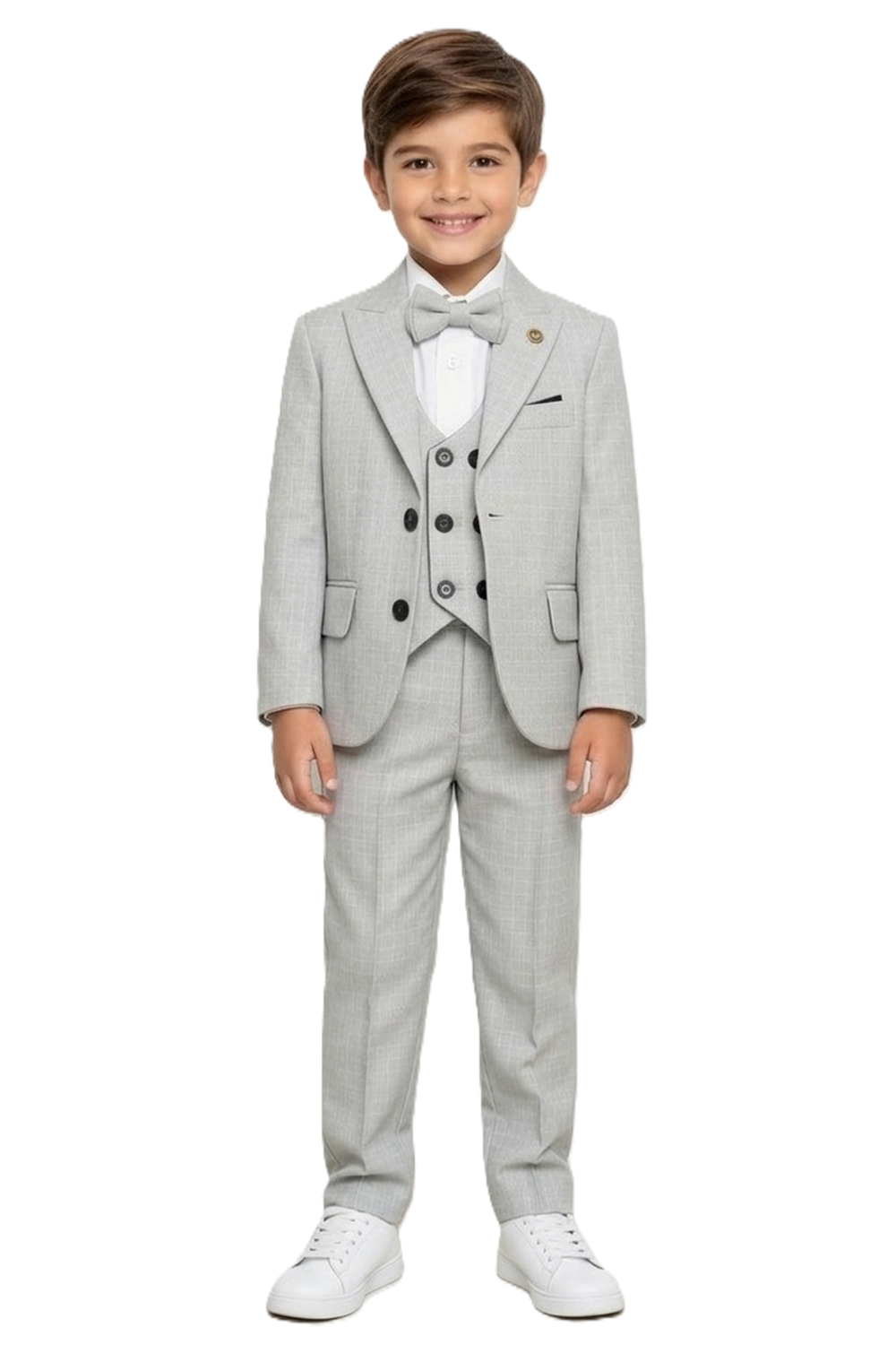 Kiryos Erkek Çocuk Kareli Takım Elbise M00806