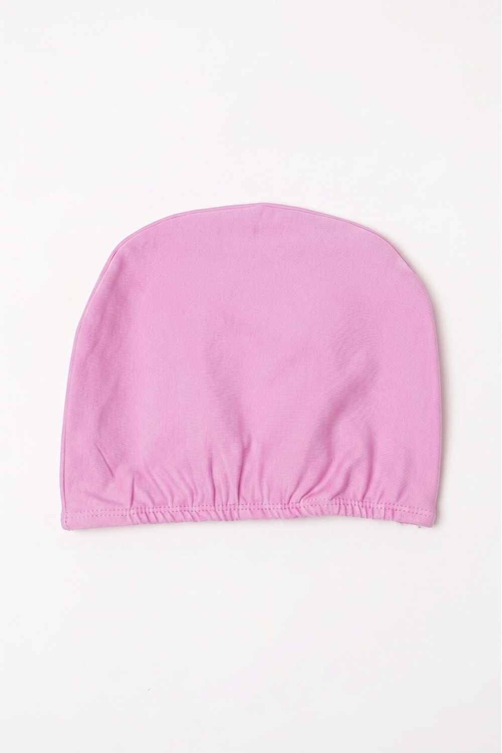 Kız Çocuk Desenli Mayo Takımı - Bone ve Şort Dahil Üçlü Deniz ve Havuz Mayosu M00814