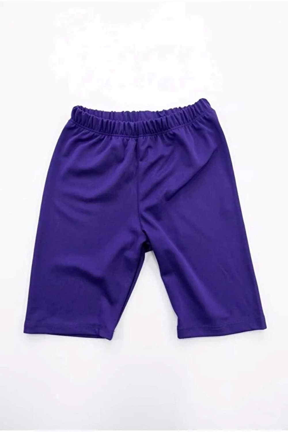 Kız Çocuk Desenli Mayo Takımı - Bone ve Şort Dahil Üçlü Deniz ve Havuz Mayosu M00814