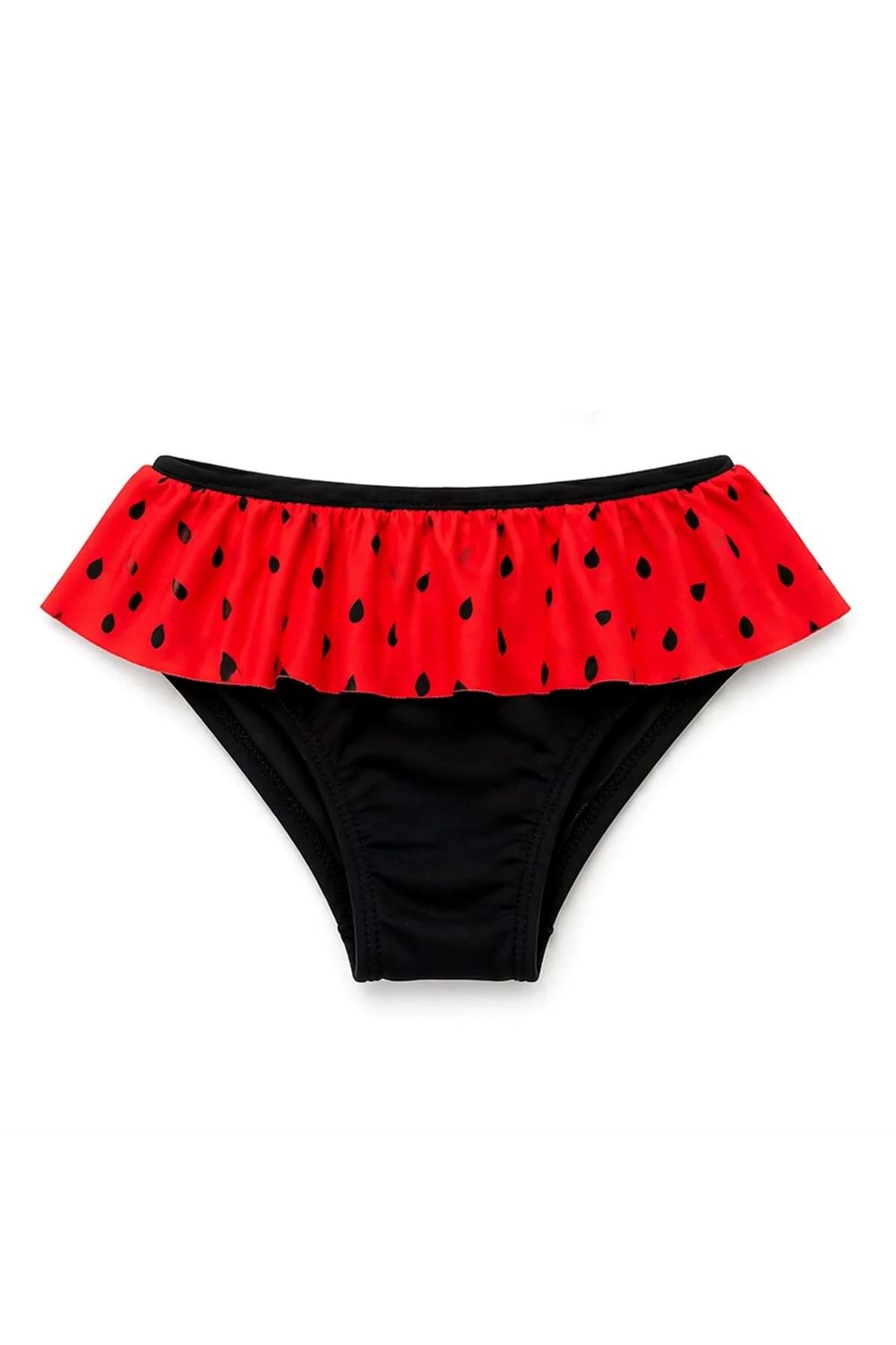 Kız Çocuk Desenli Mayo Deniz ve Havuz Bikini Takımı M00815