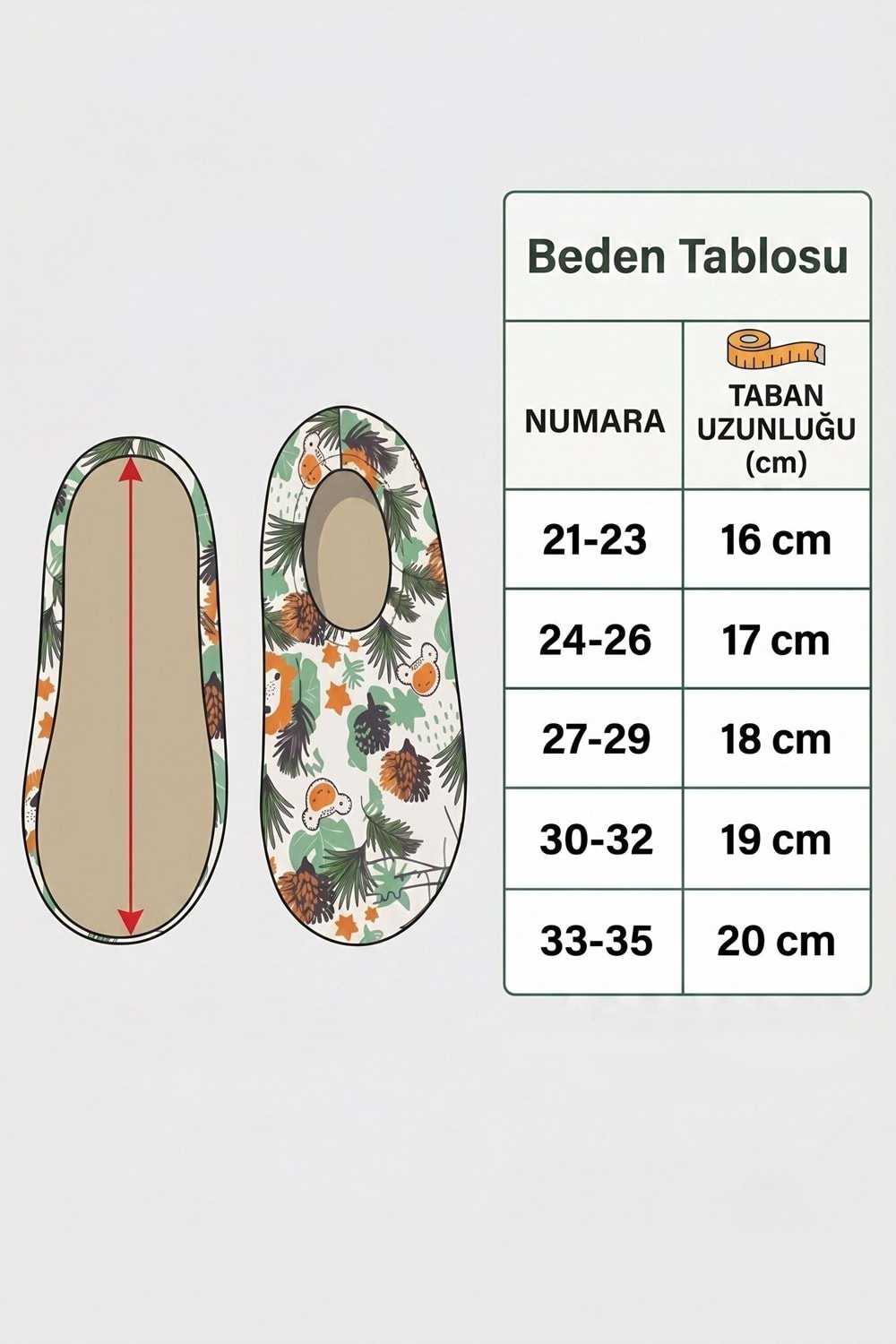 Çocuk Kaydırmaz Taban Desenli Deniz Ayakkabısı Havuz Patiği M00832
