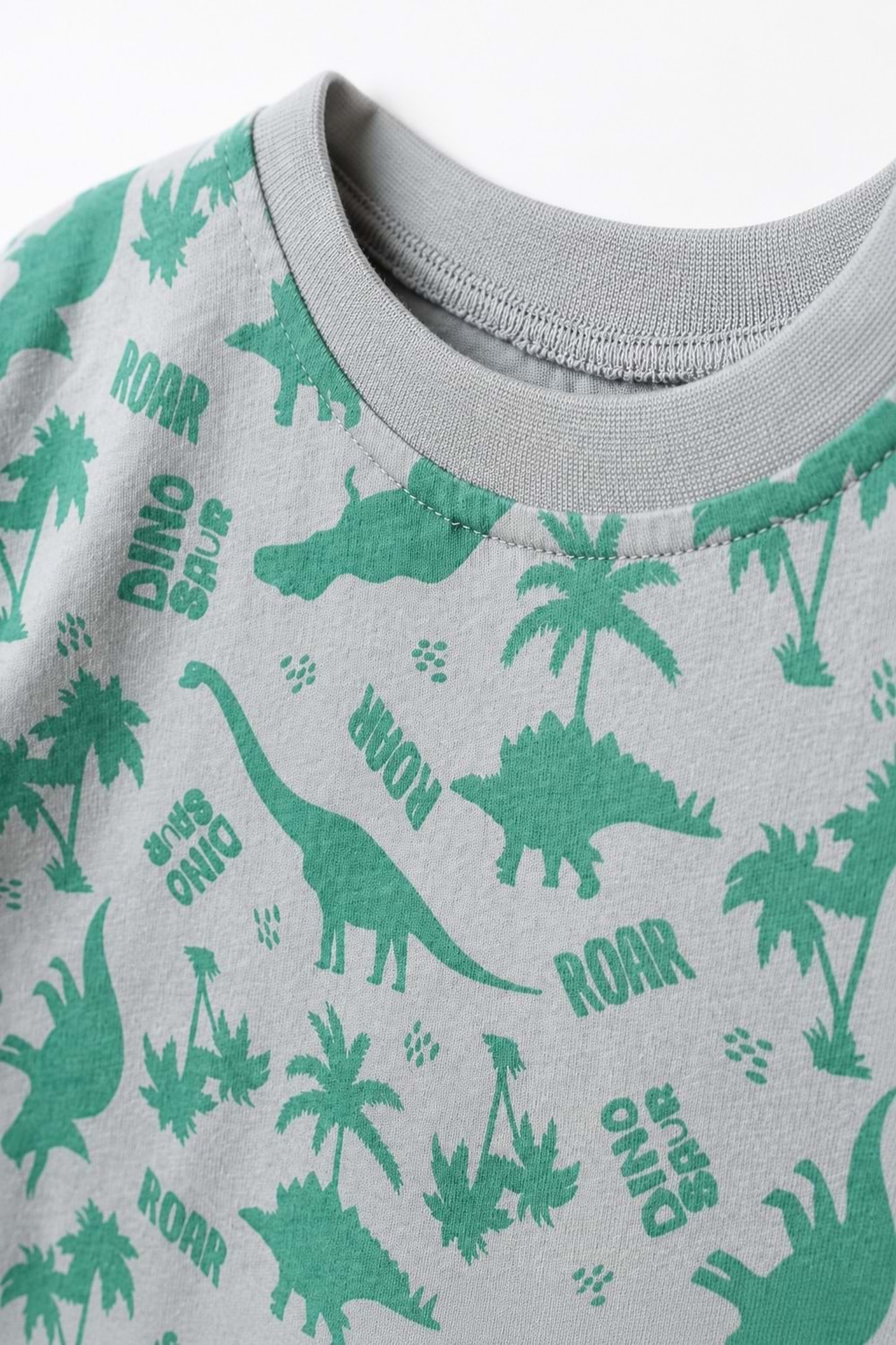 Erkek Çocuk Baskılı Penye Pijama Takımı M00844