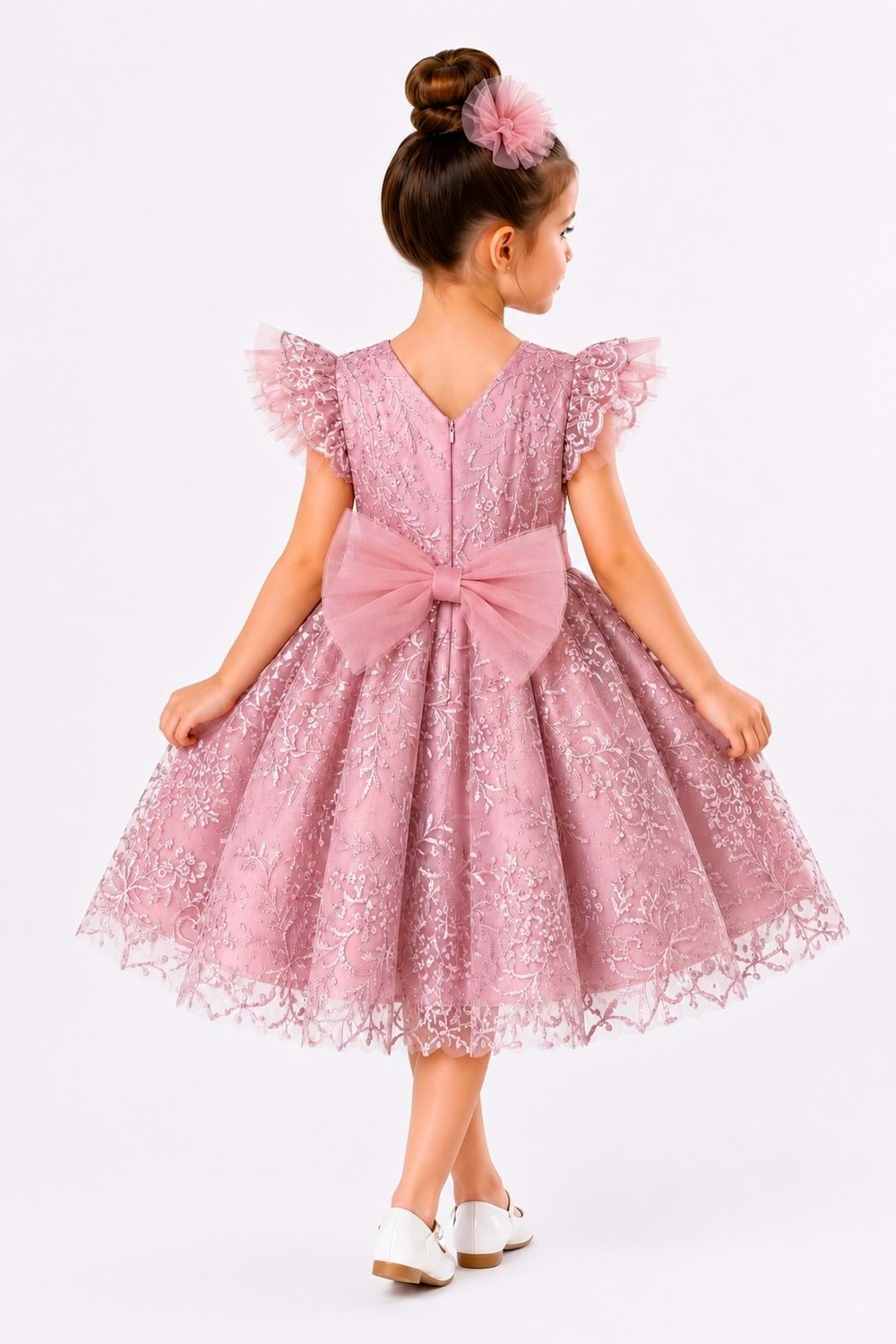 Floare Kız Çocuk Abiye Elbise M00850