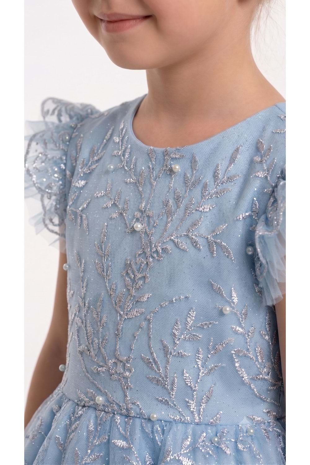 Floare Kız Çocuk Abiye Elbise M00850