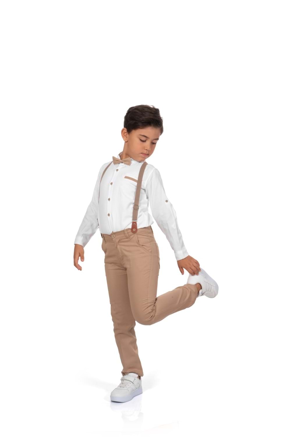 Oxford Gömlek Uzun Pantolon Erkek Çocuk Takımı