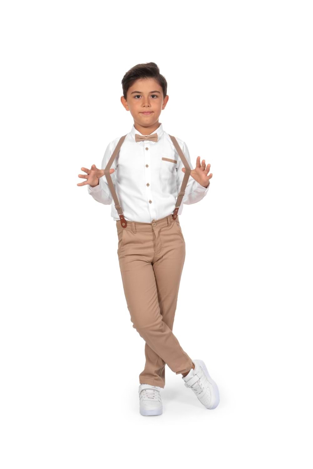 Oxford Gömlek Uzun Pantolon Erkek Çocuk Takımı