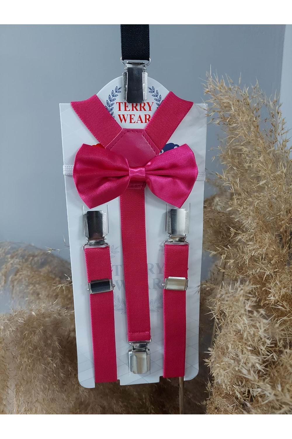 Çocuk Bayramlık Askı Papyon Takım Mnk0326