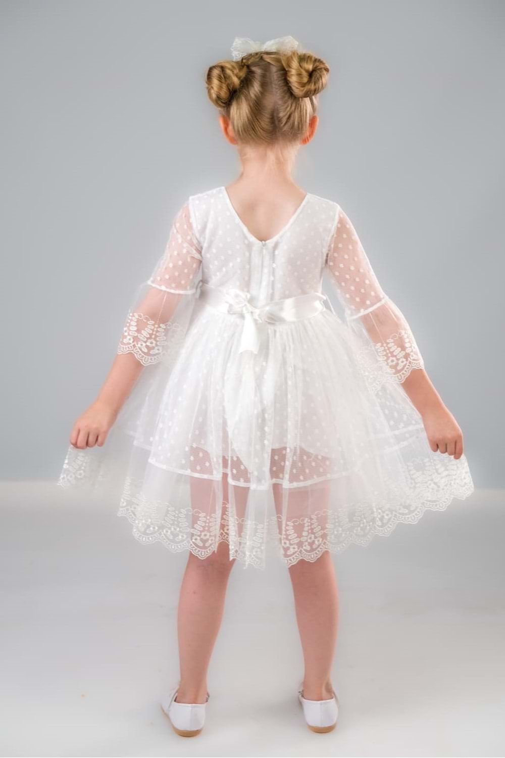 Dream Luxury Dantel Kız Çocuk Elbise MNK0327