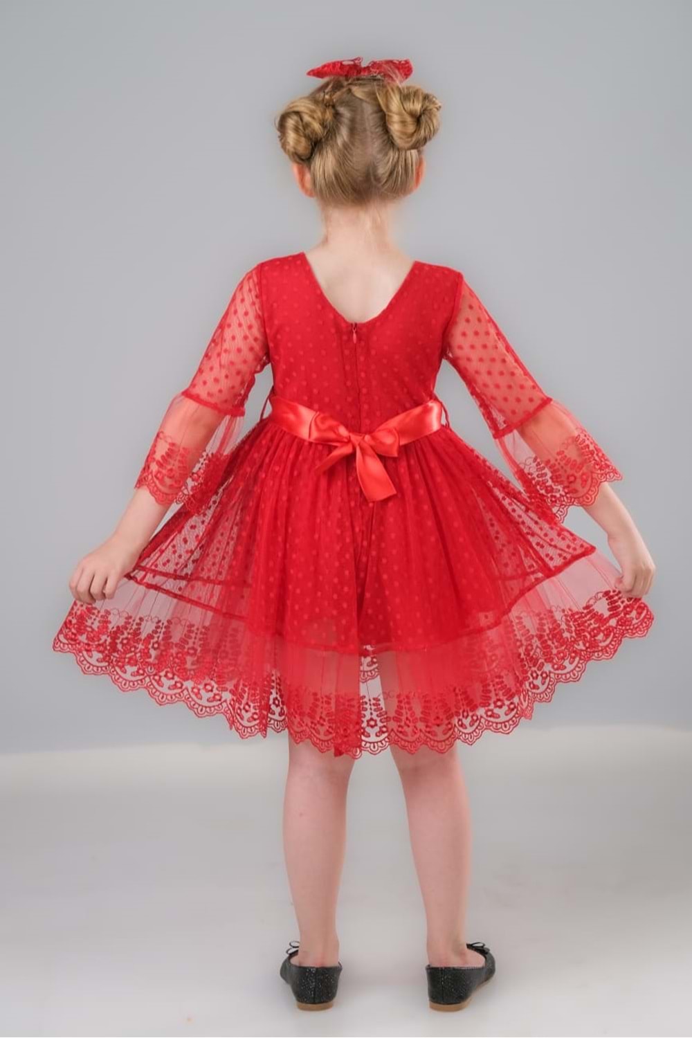 Dream Luxury Dantel Kız Çocuk Elbise MNK0327