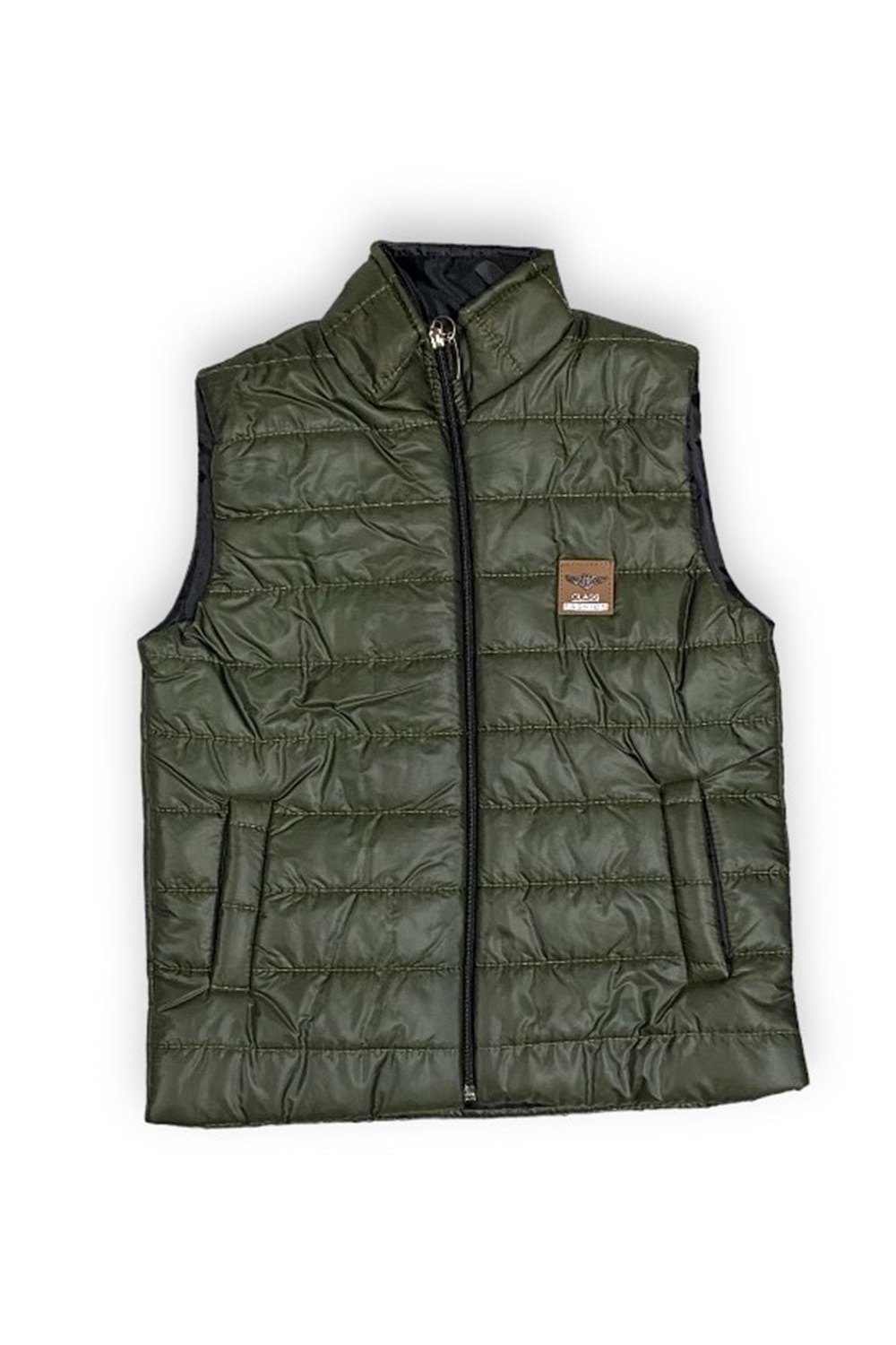 Erkek Çocuk Flato Cepli İçi Elyaflı Şişme Yelek MNK0409