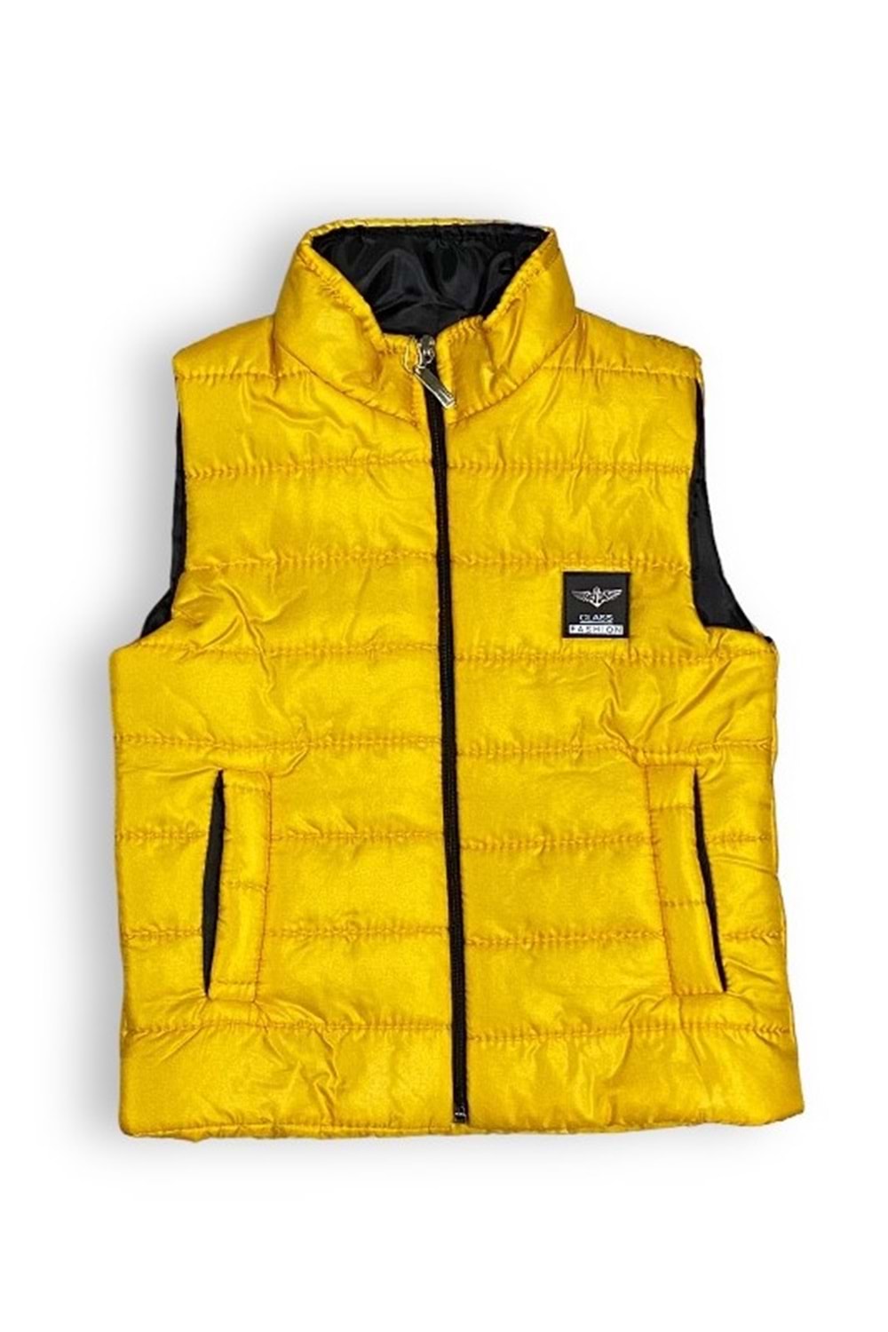 Erkek Çocuk Flato Cepli İçi Elyaflı Şişme Yelek MNK0409