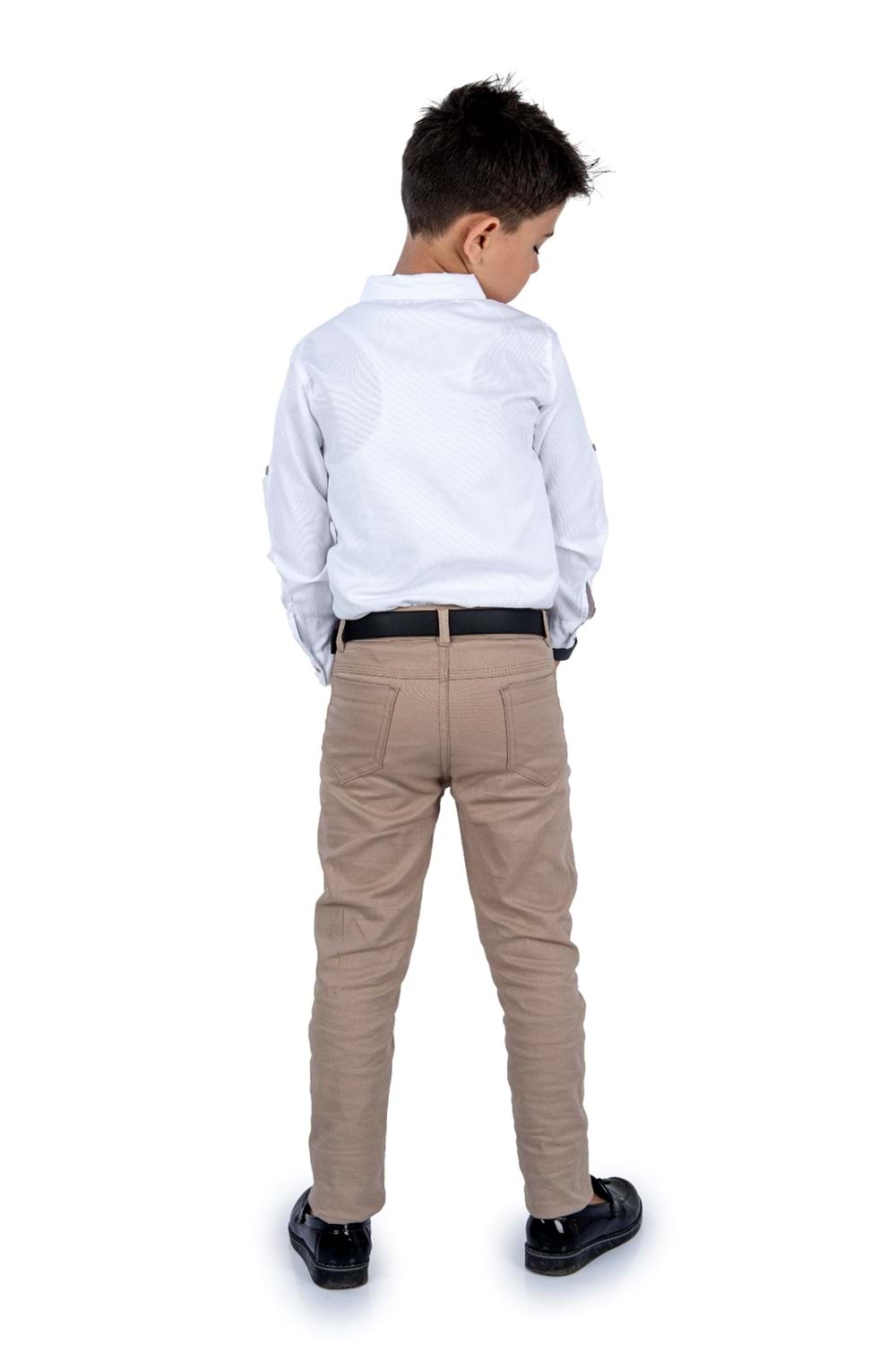 Tarz Gömlek Gabardin Pantolon Erkek Çocuk Takım MNK0422