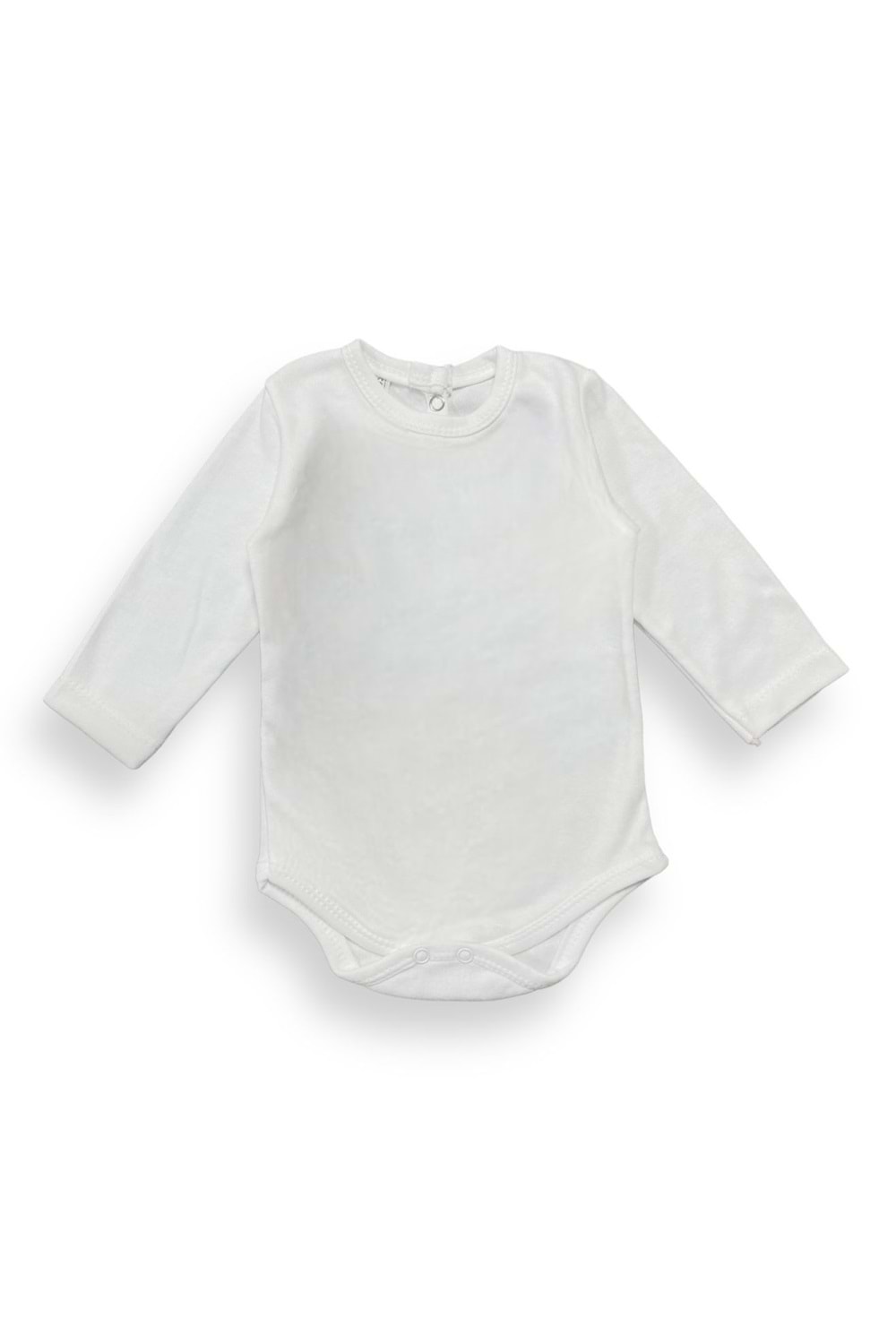 Bebek Çıtçıtlı Uzun Kol Zıbın Badi MNK0456