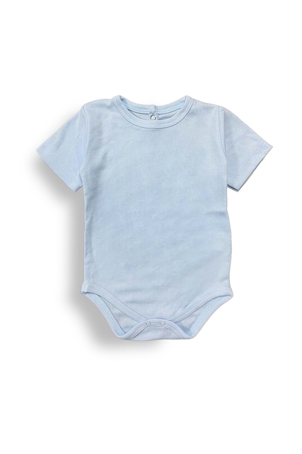 Bebek Çıtçıtlı Kısa Kol Zıbın Badi MNK0457