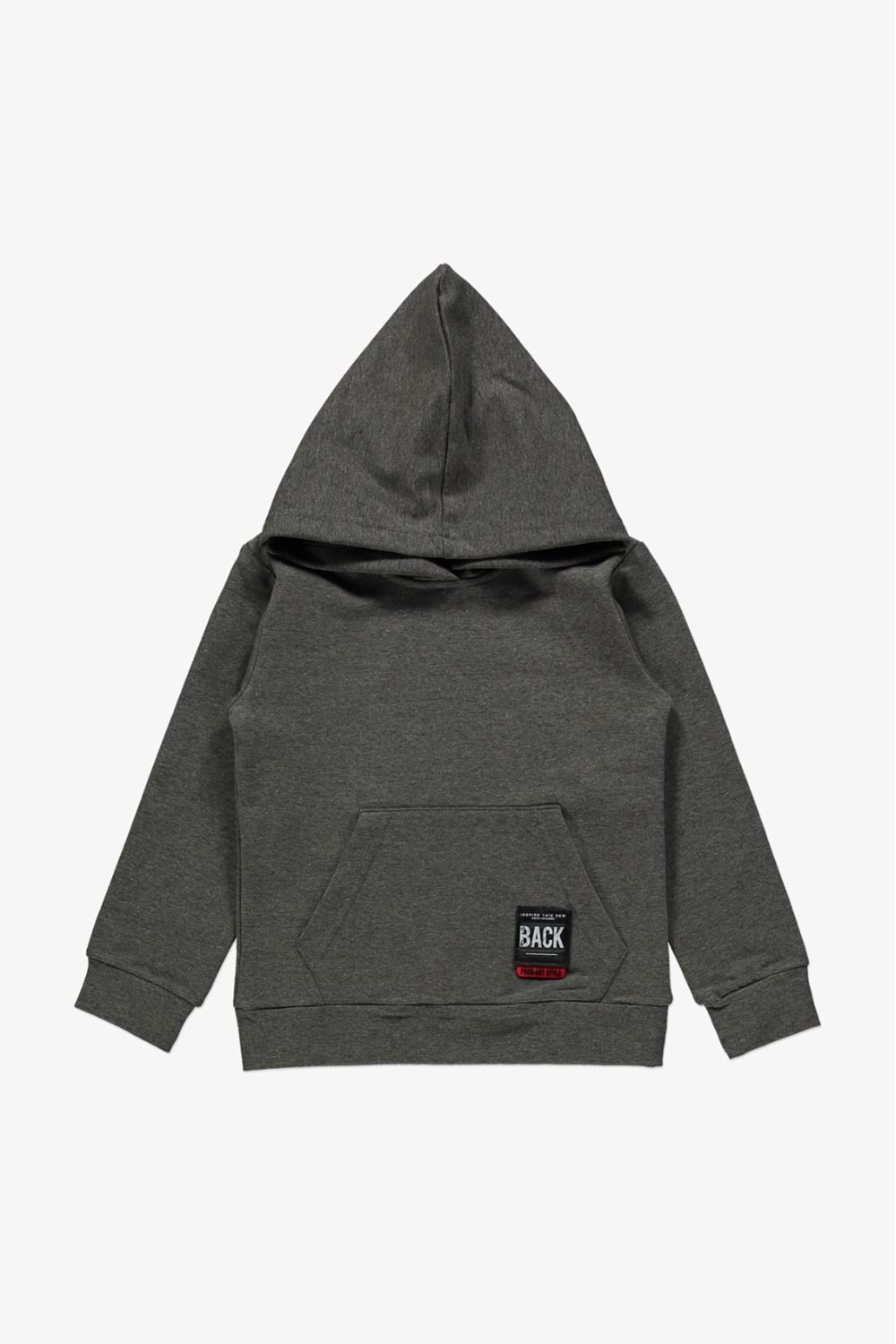 Back Armalı Kanguru Cepli Kapüşonlu Çocuk Eşofman MNK0509