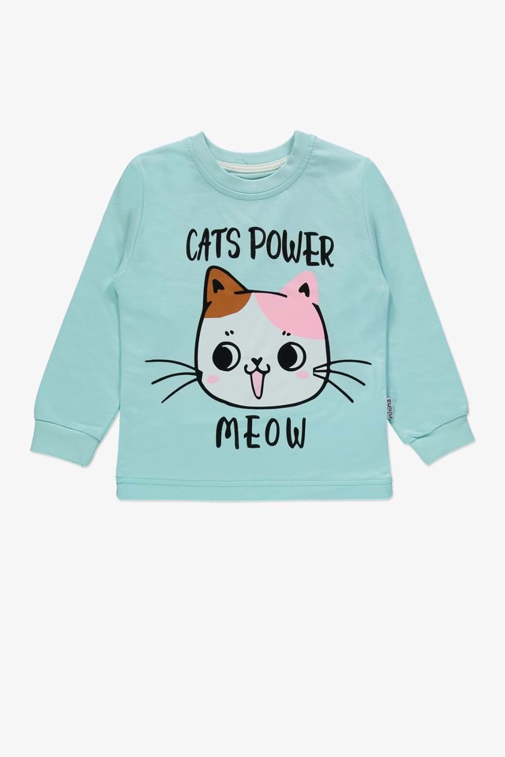 Baskılı İkiiplik Kız Pijama Takım MNK0602