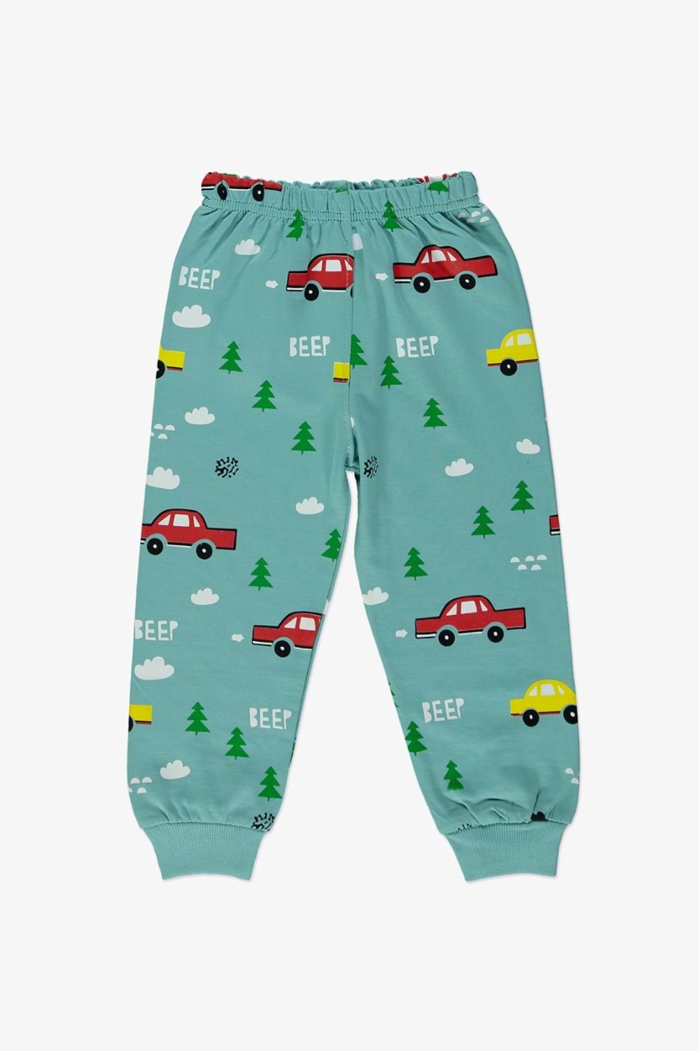 Baskılı İkiiplik Erkek Pijama Takım MNK0603