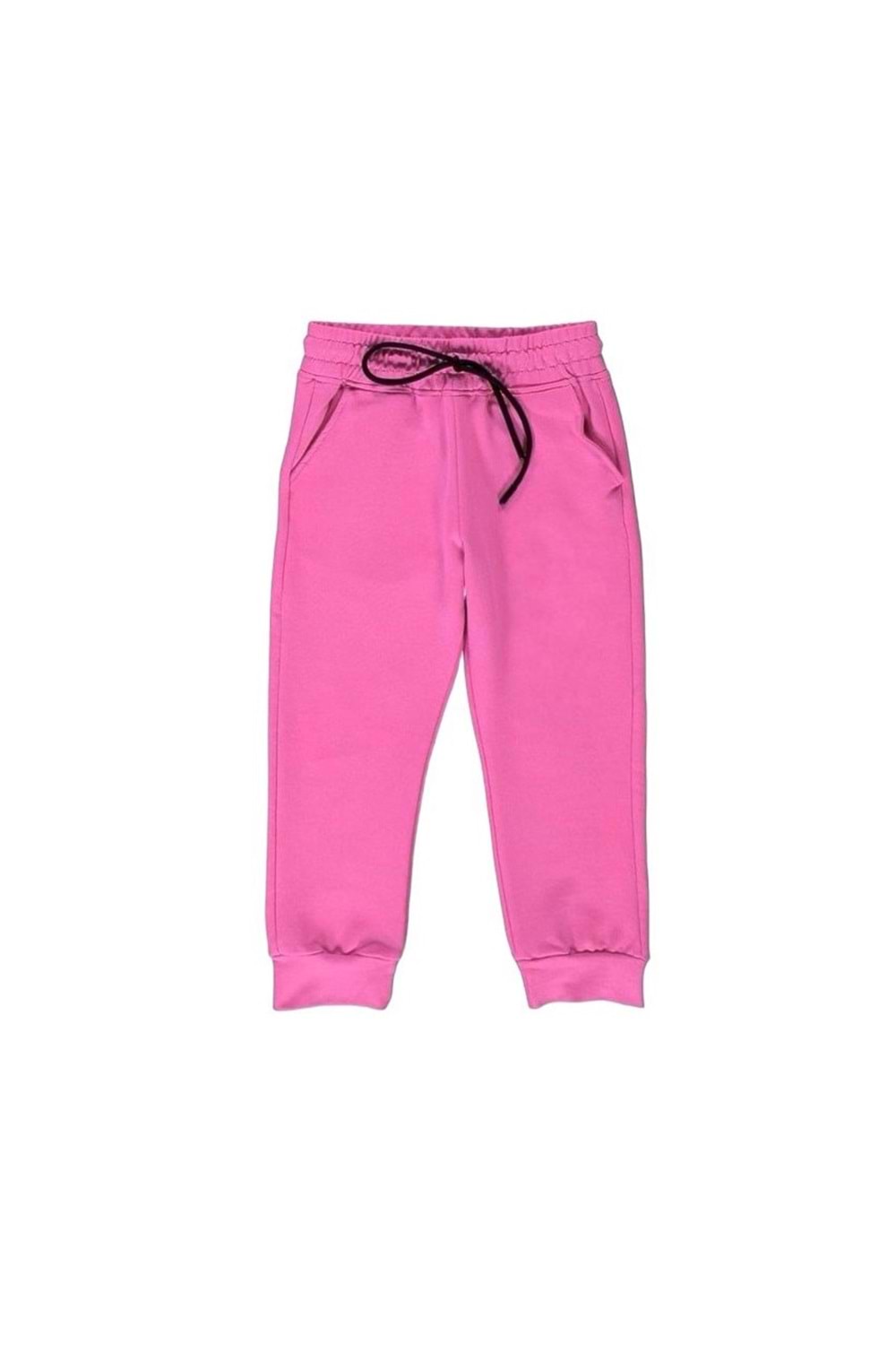 Basic Düz Kanguru Cepli Kapüşonlu Çocuk Eşofman MNK0611