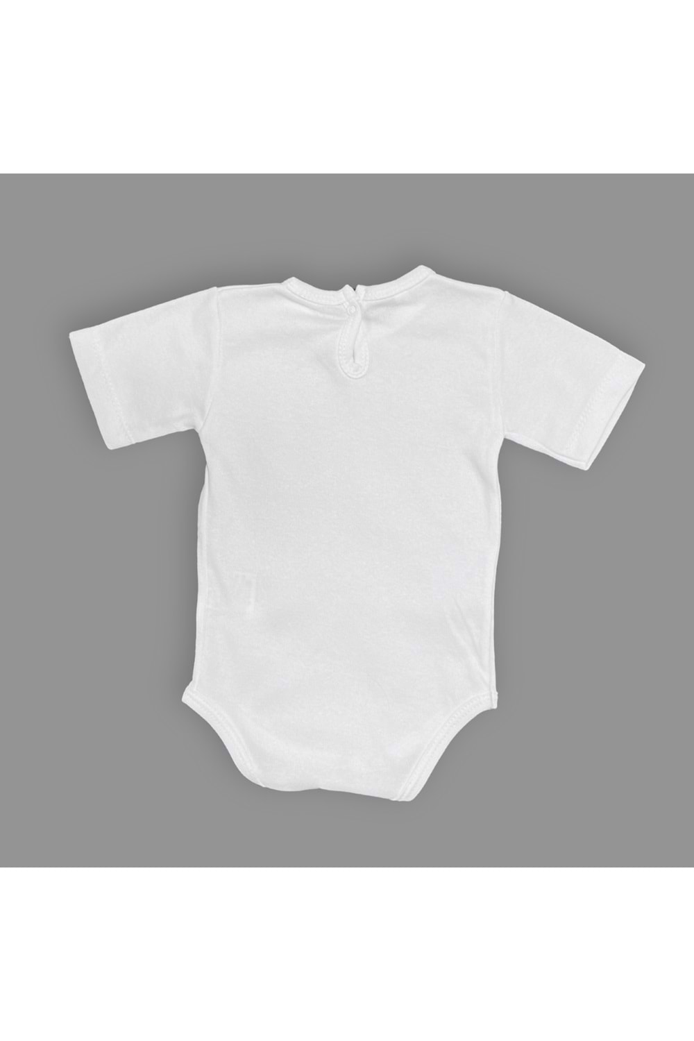Annesinin Minik Prensesi Kısa Kol Çıtçıtlı Badi MNK0613