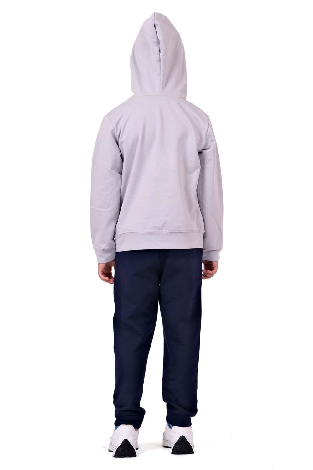 Bisiklet Baskılı Kapşonlu Çocuk Eşofman MNK0615