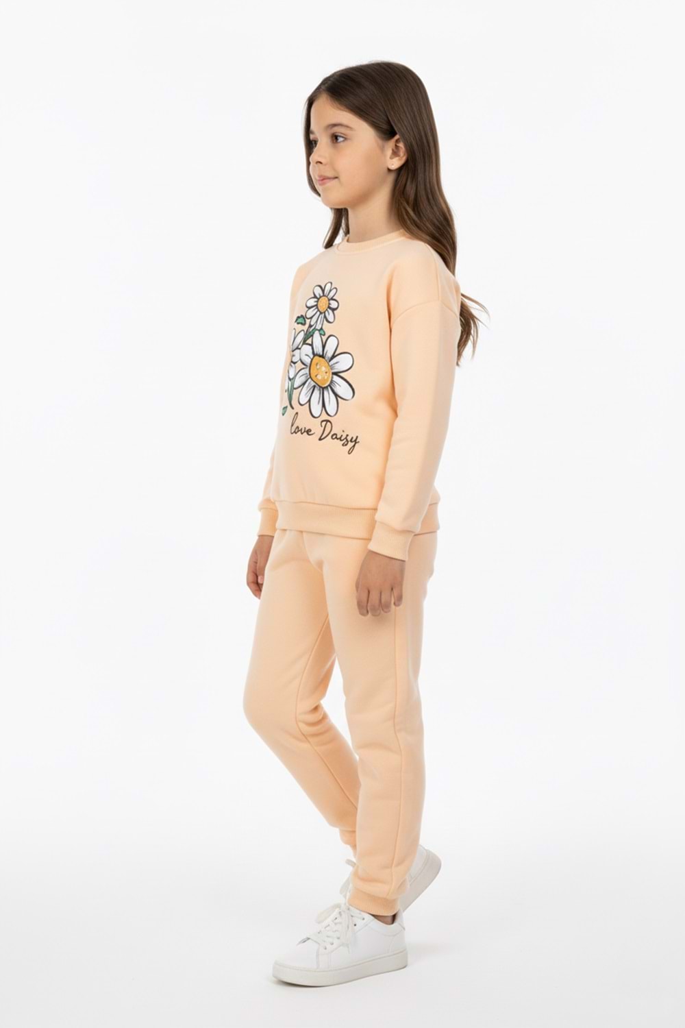 Papatya Motif Kız Çocuk Eşofman MNK0620