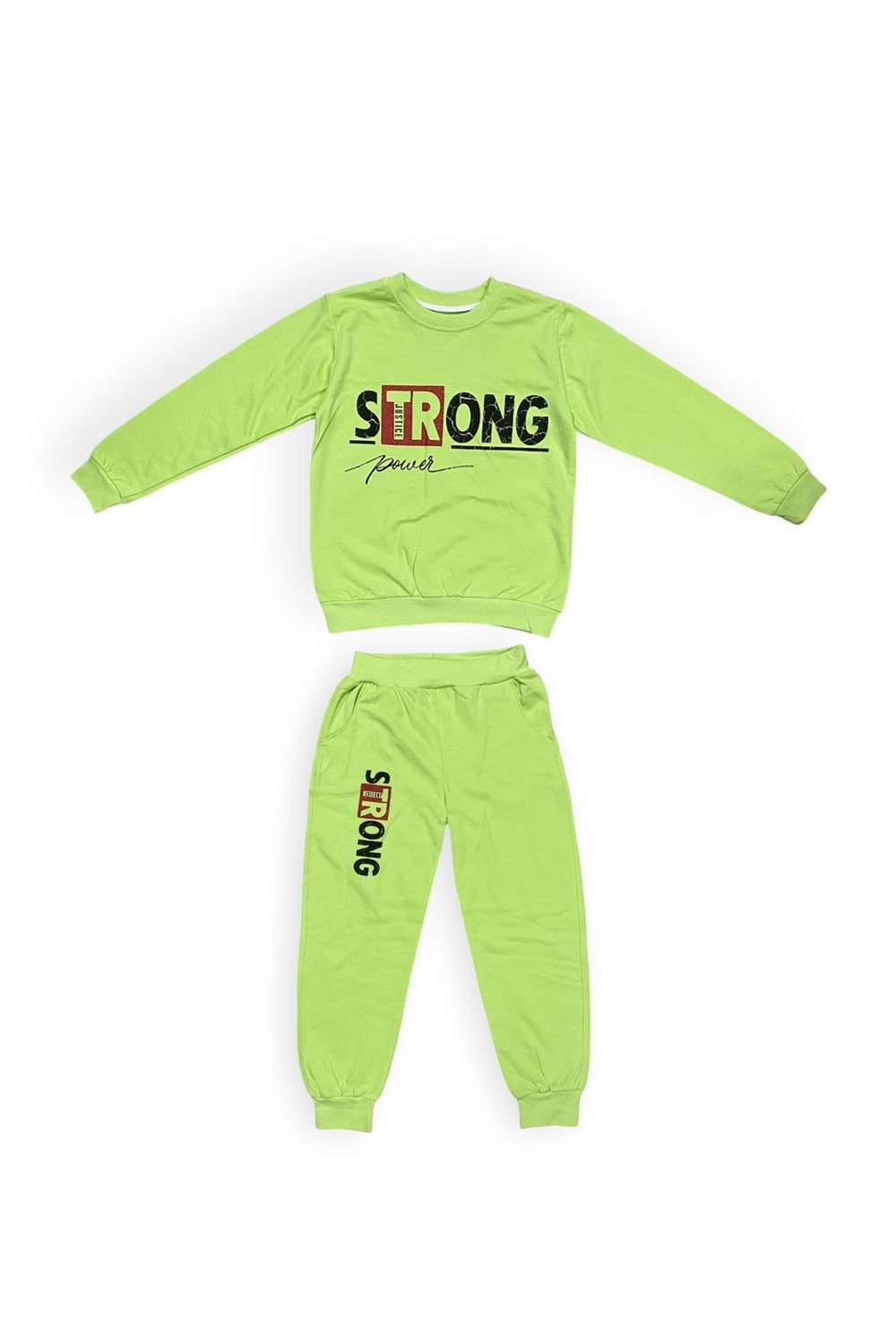 Strong Motif Kız Çocuk Eşofman MNK0625