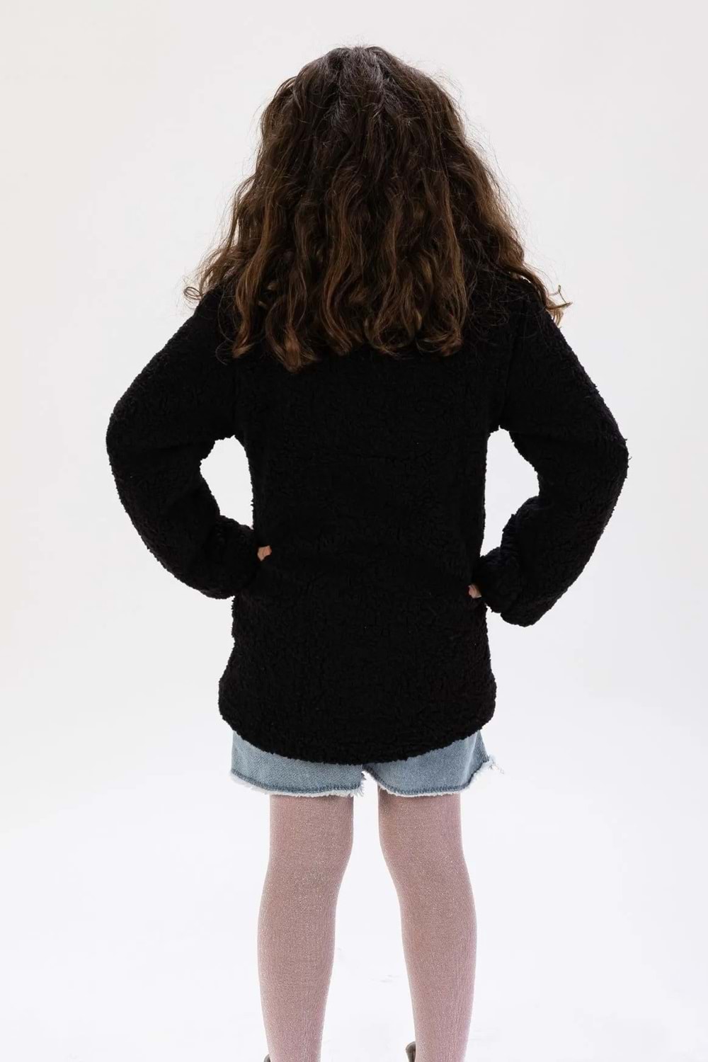 Kuzu Polar Kumaş Kışlık Çocuk Mont MNK0652