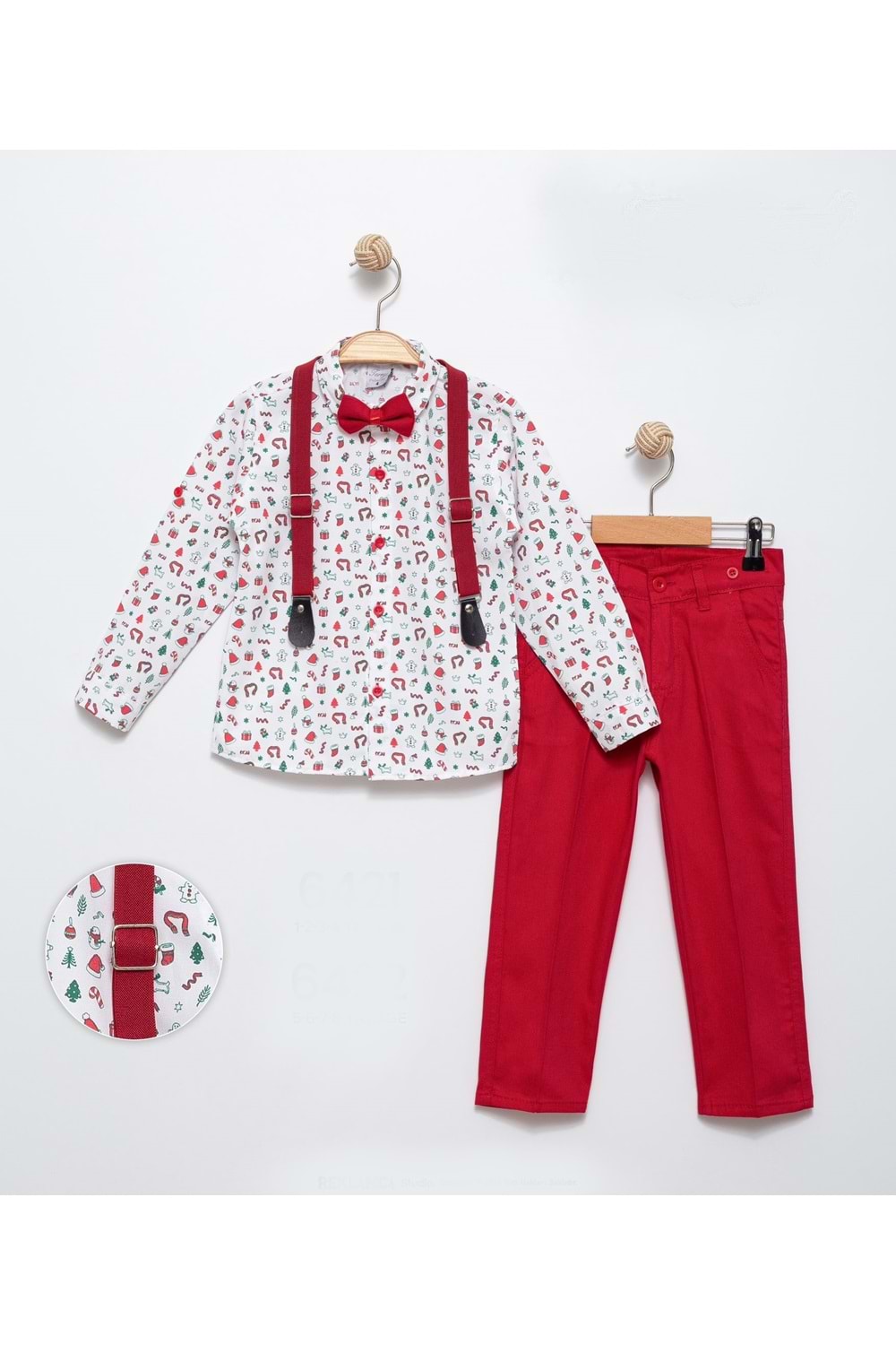 Yılbaşı Temalı Noel Erkek Çocuk Takım MNK0656